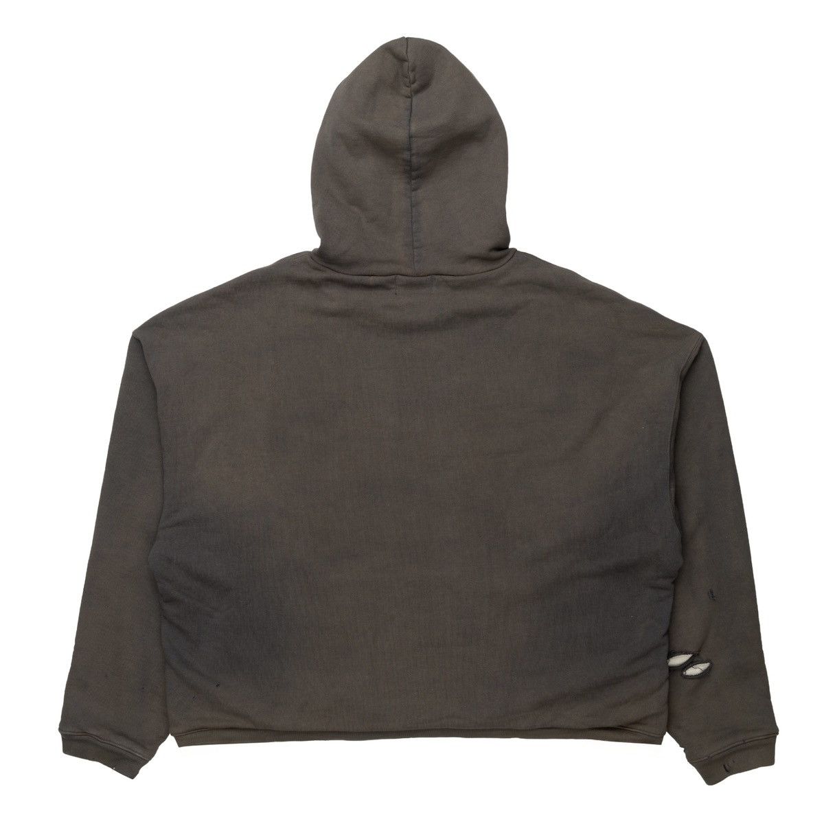 Enfants Riches Deprimes Double Thermal Hooded Sweatshirt Washed Black Size US XL / EU 56 / 4 - 2 Thumbnail