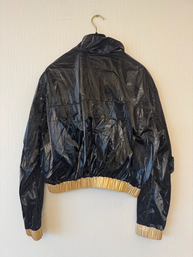 Chanel Chanel Black and Gold Windbreaker Jacket Size S / US 4 / IT 40 - 2 Thumbnail