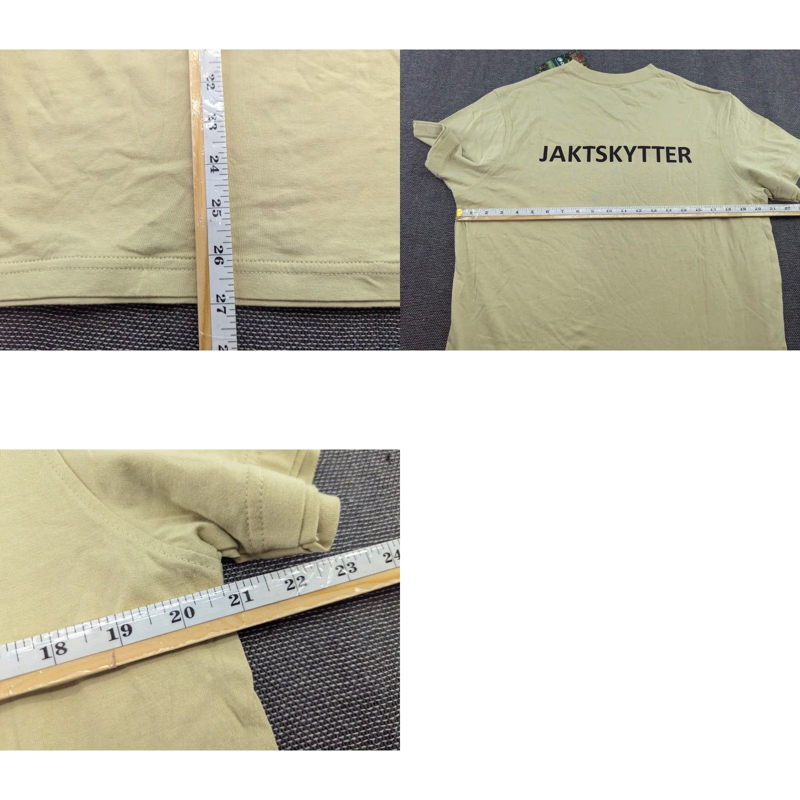 Affliction Affliction Mens Shirt Medium Beige Tee Short Sleeves Shirt Mens M Beige Band Moisture Wicking Size US M / EU 48-50 / 2 - 8 Thumbnail