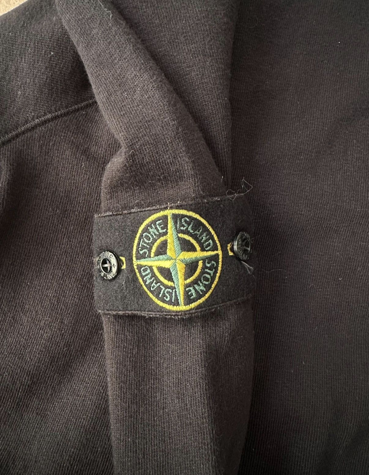 Stone Island Stone Island Black Crew Neck Sweatshirt K5 Size US M / EU 48-50 / 2 - 3 Thumbnail