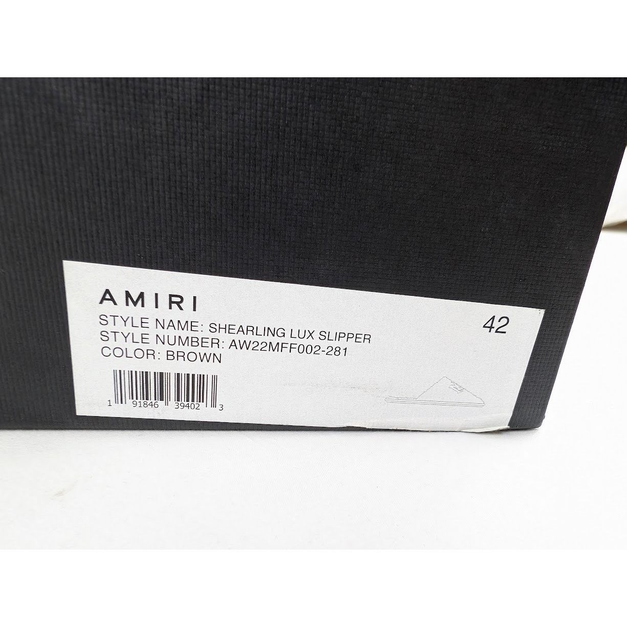 Amiri o1rshd1 Shearling Lux Slippers in Brown Size US 9 / EU 42 - 21 Thumbnail