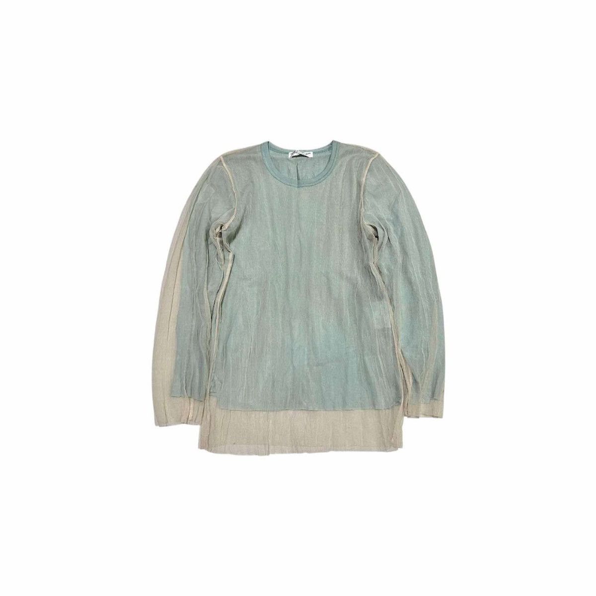 Comme des Garcons 🔥Archived 1994 Robe De Chambre Ls Shirt Double Layer Cupra Size US S / EU 44-46 / 1 - 1 Thumbnail