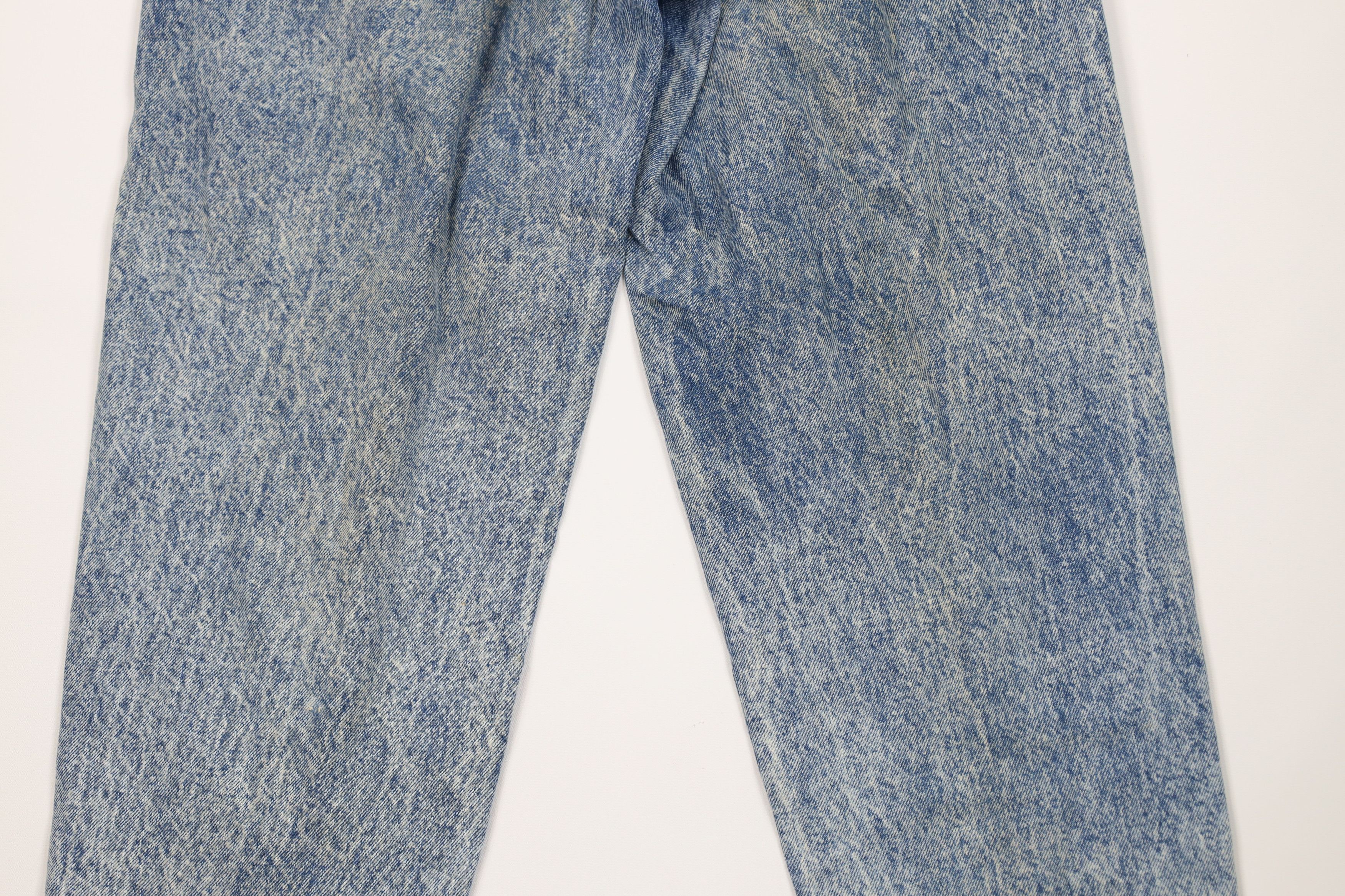 Lee Vintage 80s 90s Lee Skyriders Wash Tapered Leg Jeans USA Size 32" / US 10 / IT 46 - 13 Thumbnail