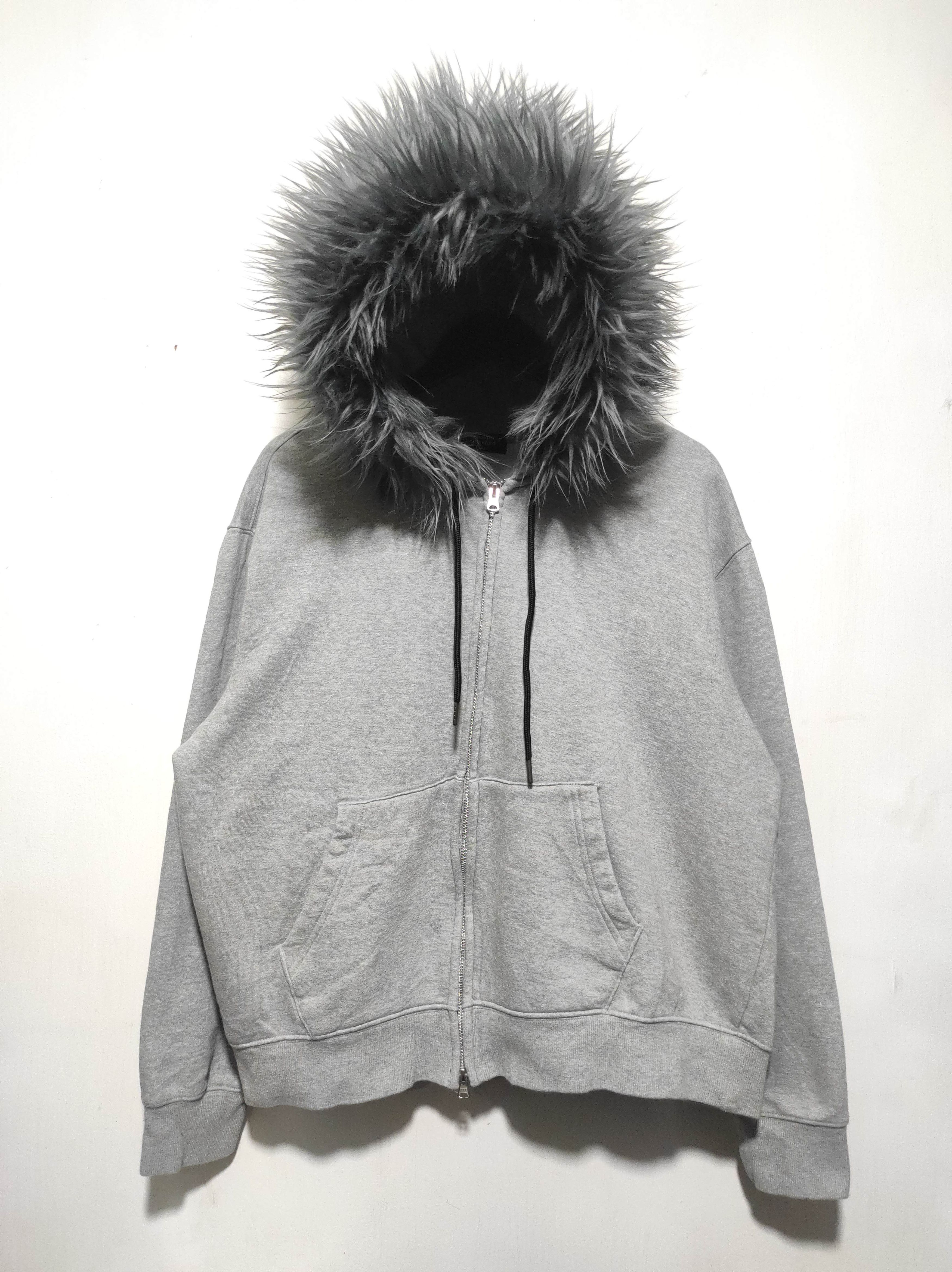 Japanese Brand Musinsa Standard Boxy Double Zip Fur Hoodie i6w9 LBG style Size US XL / EU 56 / 4 - 7 Thumbnail