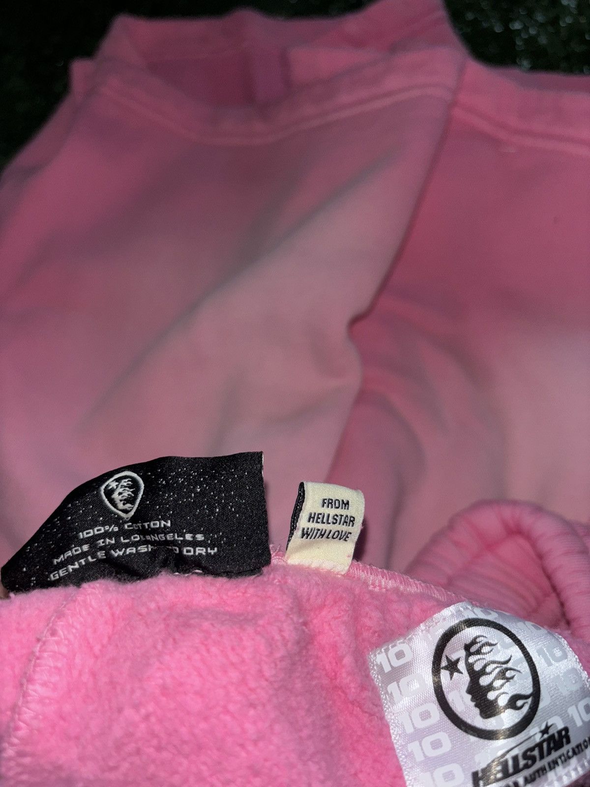Hellstar Pink Flame Shorts
