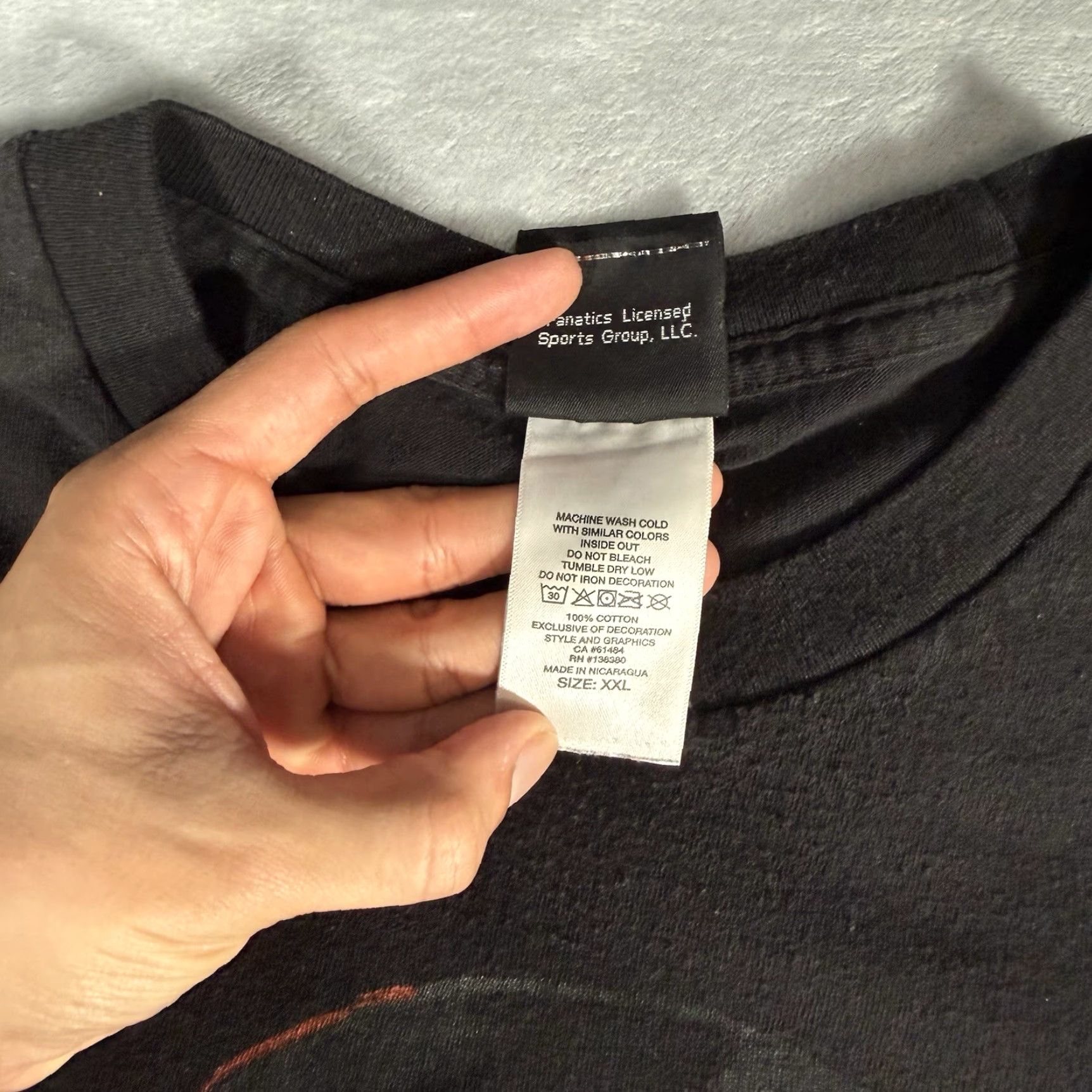 Harley Davidson VINTAGE Harley-Davidson Biker Big Skull T Shirt Mens 2XL Double-Sided Faded Black Size US XXL / EU 58 / 5 - 3 Thumbnail