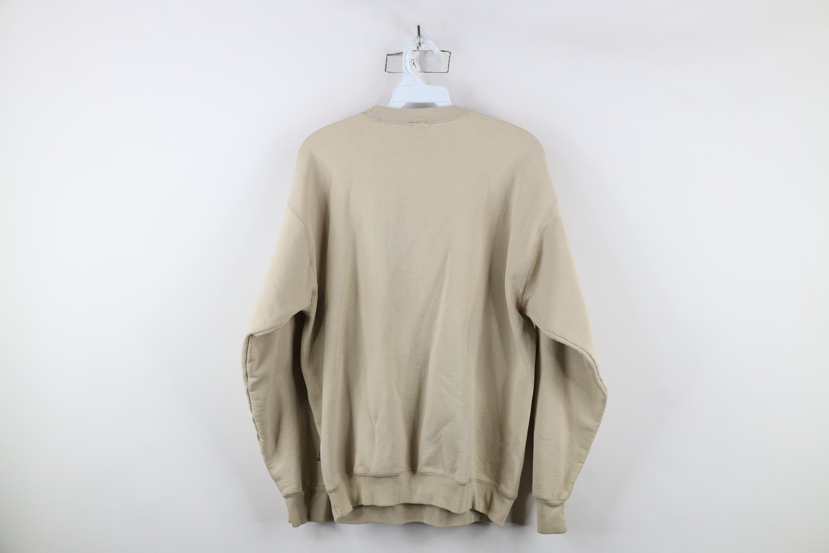 Starter × Vintage Vintage 90s Starter Spell Out Crewneck Sweatshirt Beige Size US M / EU 48-50 / 2 - 12 Thumbnail