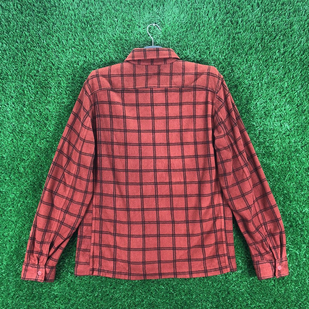 Uniqlo Uniqlo Flannel Fleece Checkered Double Pocket Shirts Size US L / EU 52-54 / 3 - 4 Thumbnail