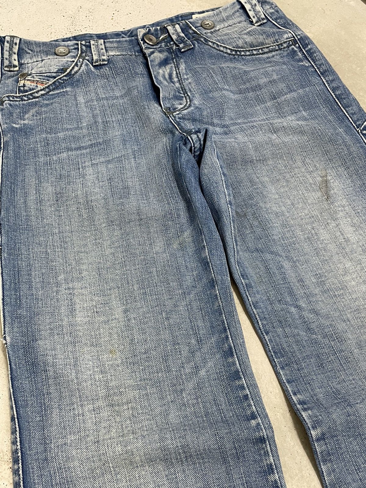 Diesel Diesel Purly Wide Leg Flare Old Money Italian Style Size US 29 - 7 Thumbnail