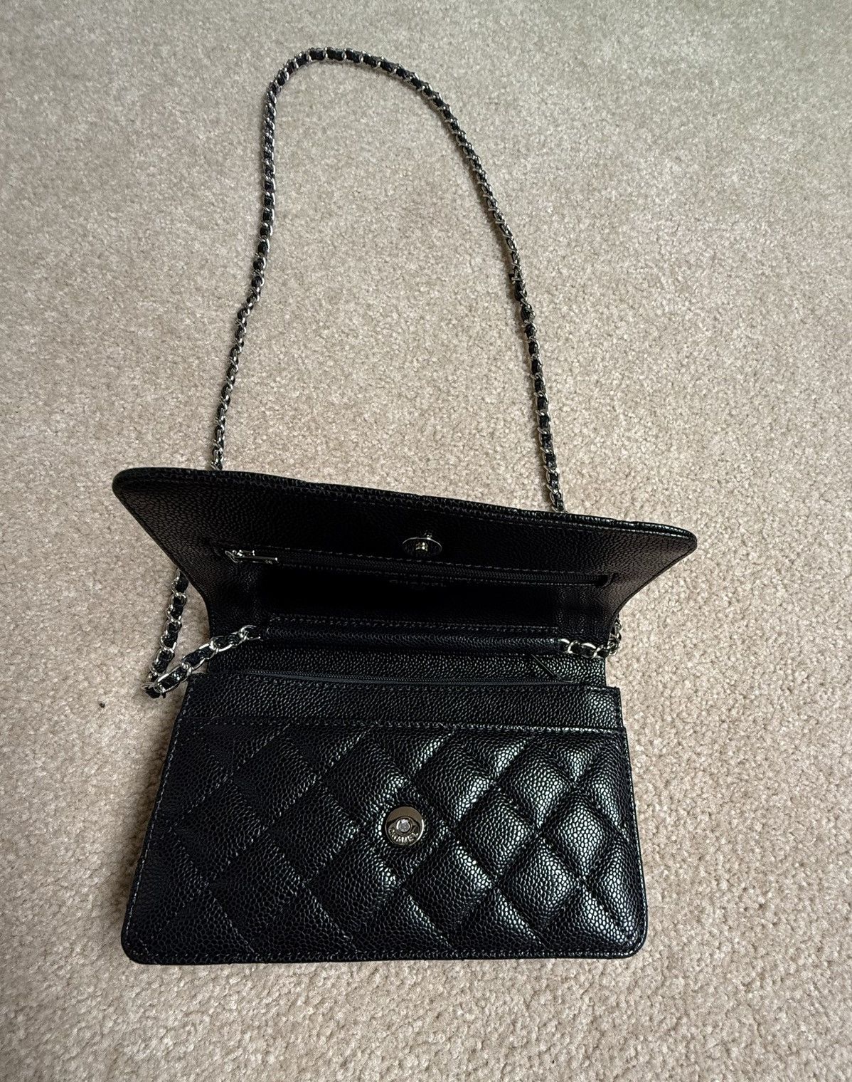 Other Quilted Leather Shoulder Bag wallet on chain Size ONE SIZE - 7 Thumbnail