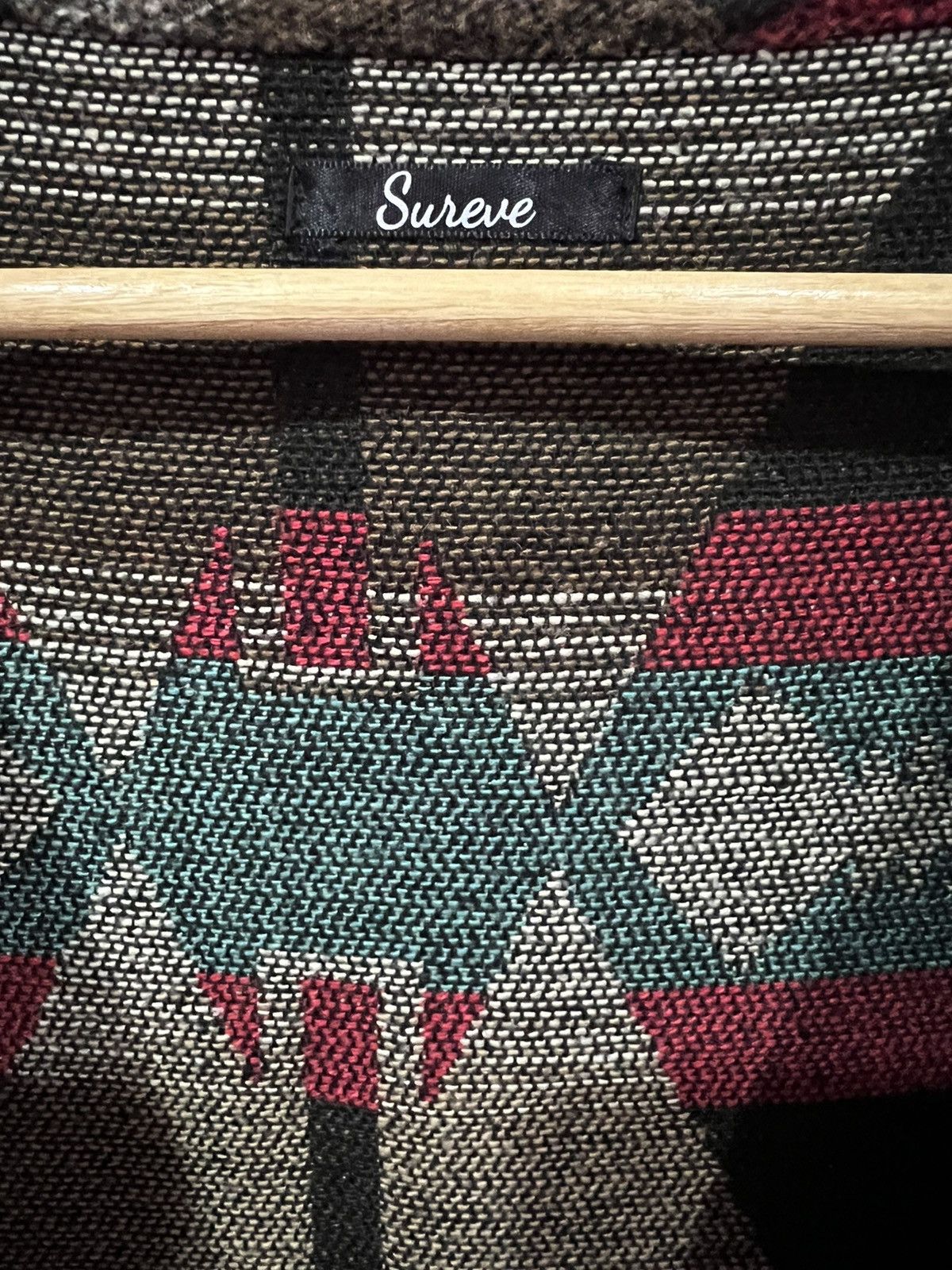 Japanese Brand × Native Sureve cloak Navajo / Chimayo / Native design buttonless Size US L / EU 52-54 / 3 - 6 Thumbnail
