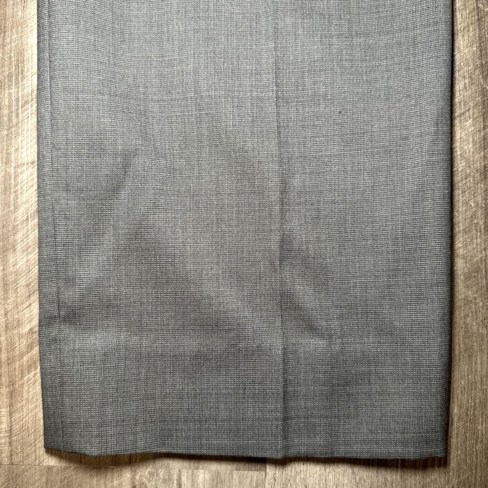 Banana Republic Banana Republic Dress Pants Italian Marzotta Wool Gray Dot Slim 32 Men Size US 32 / EU 48 - 4 Thumbnail