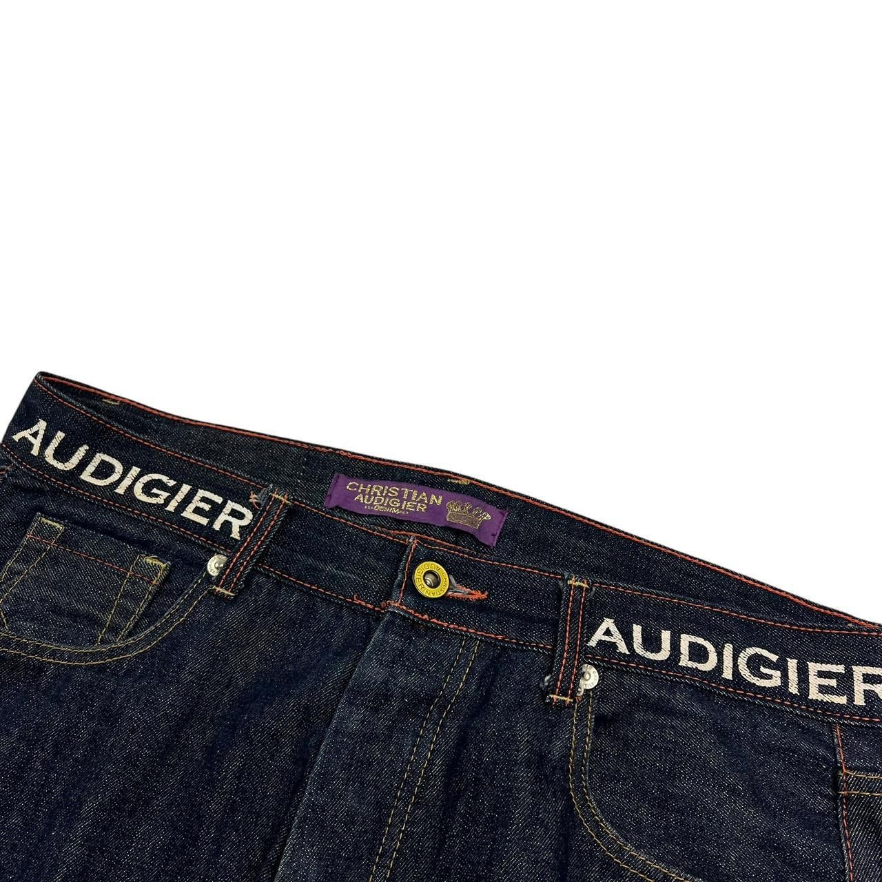 Christian Audigier Christian Audigier Embroidered Jeans Skull & Rose - Waist 38 Size US 38 / EU 54 - 5 Thumbnail