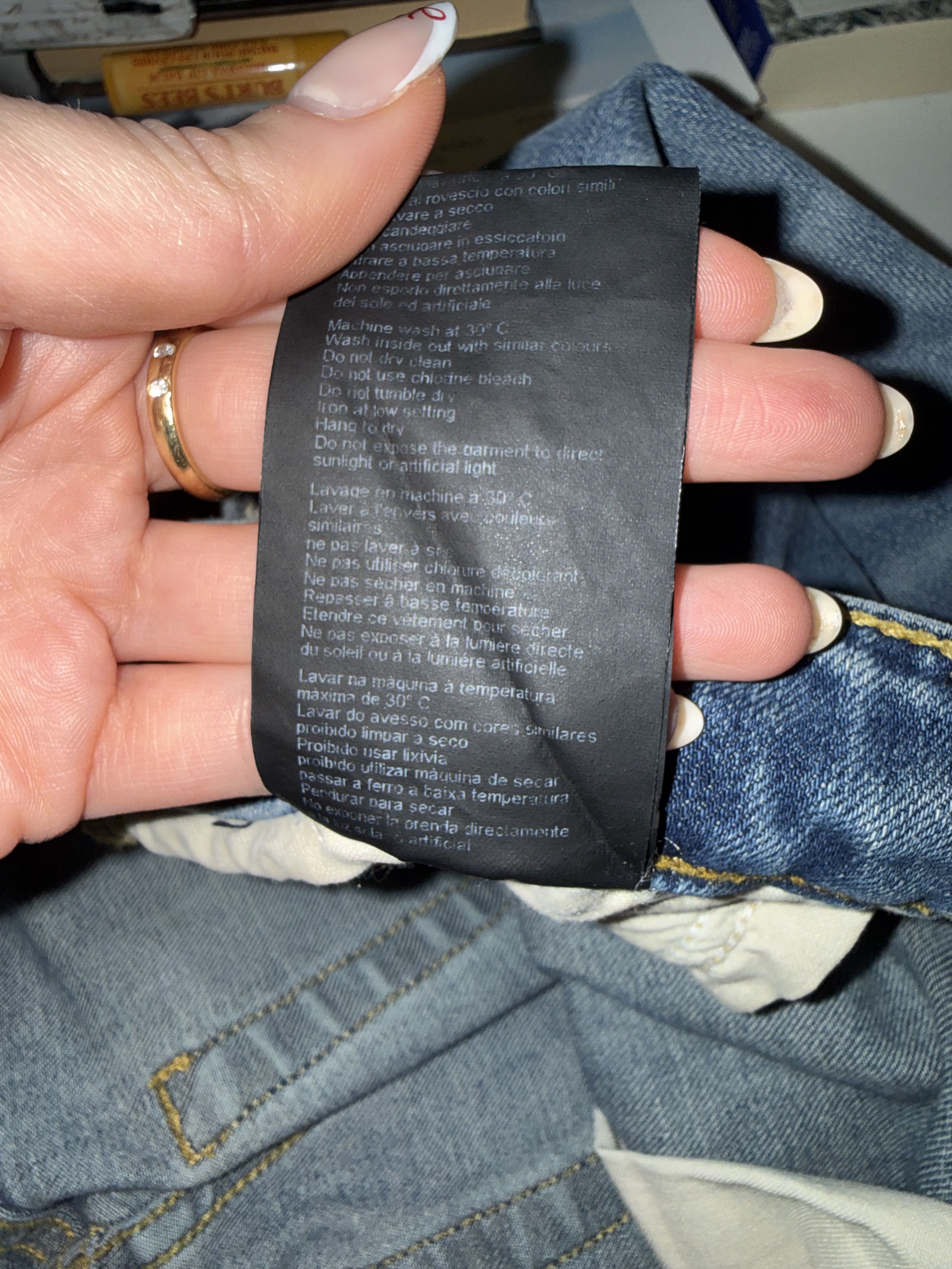 Represent Clo. Represent Essential Denim Jeans Size US 30 / EU 46 - 6 Thumbnail