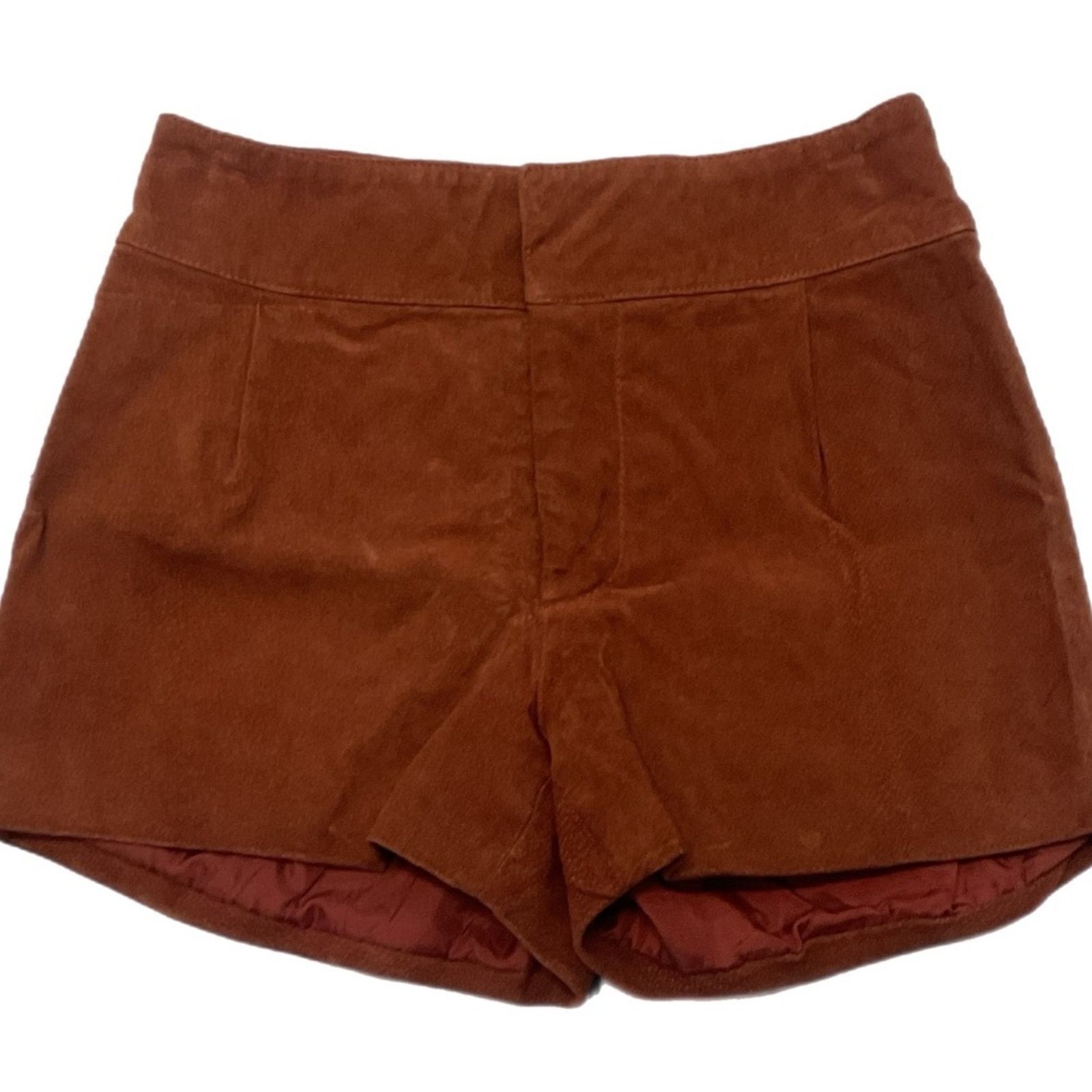 Vintage XXI Women's Faux Suede Micro Shorts Size 28" / US 6 / IT 42 - 1 Thumbnail