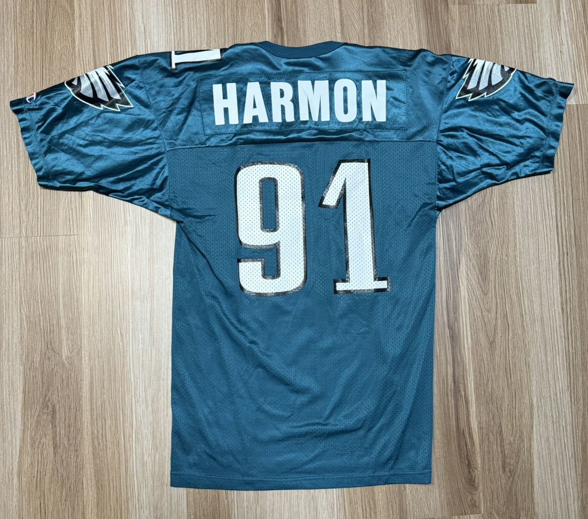 Champion Champion Philadelphia Eagles #91 Andy Harmon Jersey Size 40 Size US M / EU 48-50 / 2 - 4 Thumbnail