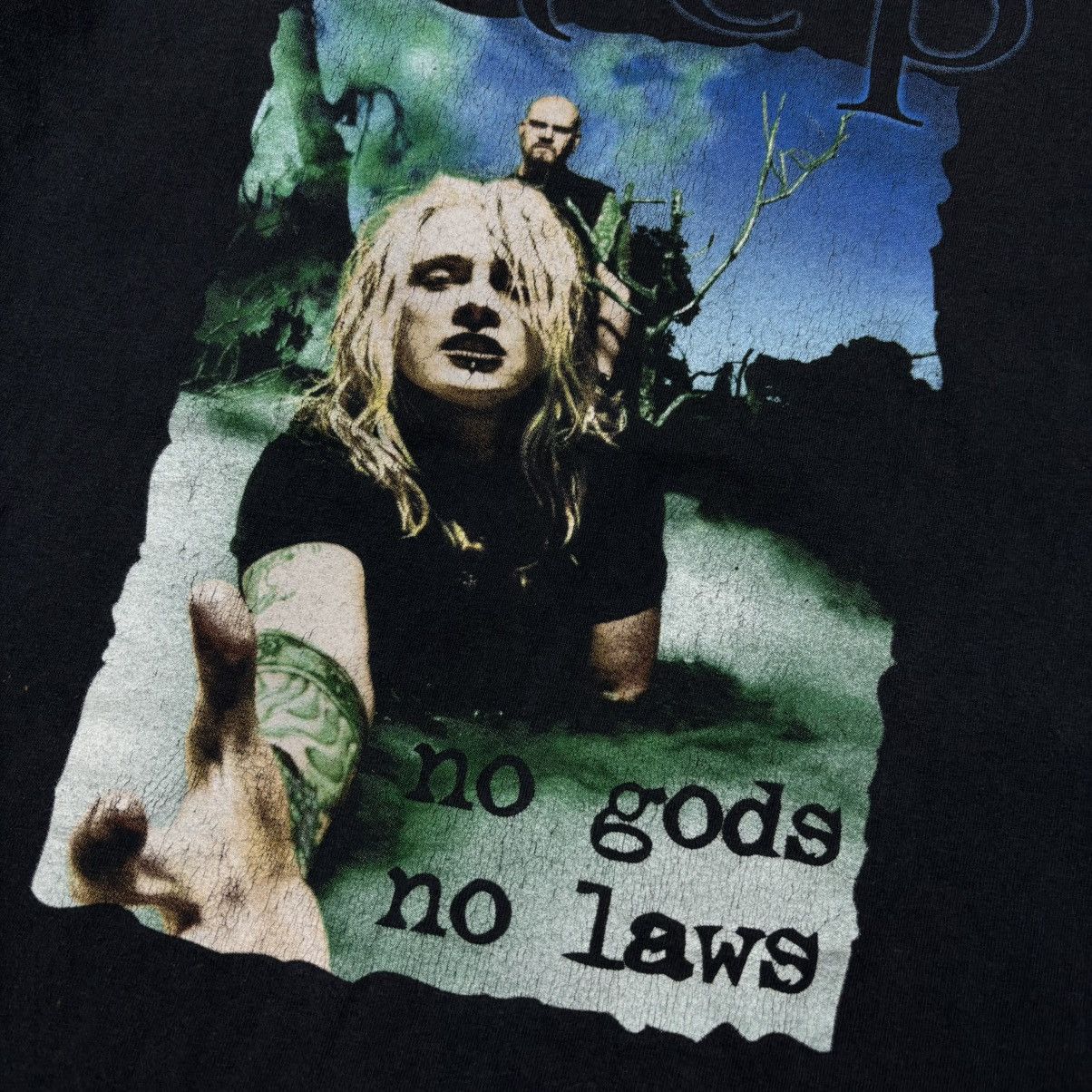 Band Tees Otep - No gods No laws 00’s Size US L / EU 52-54 / 3 - 3 Thumbnail