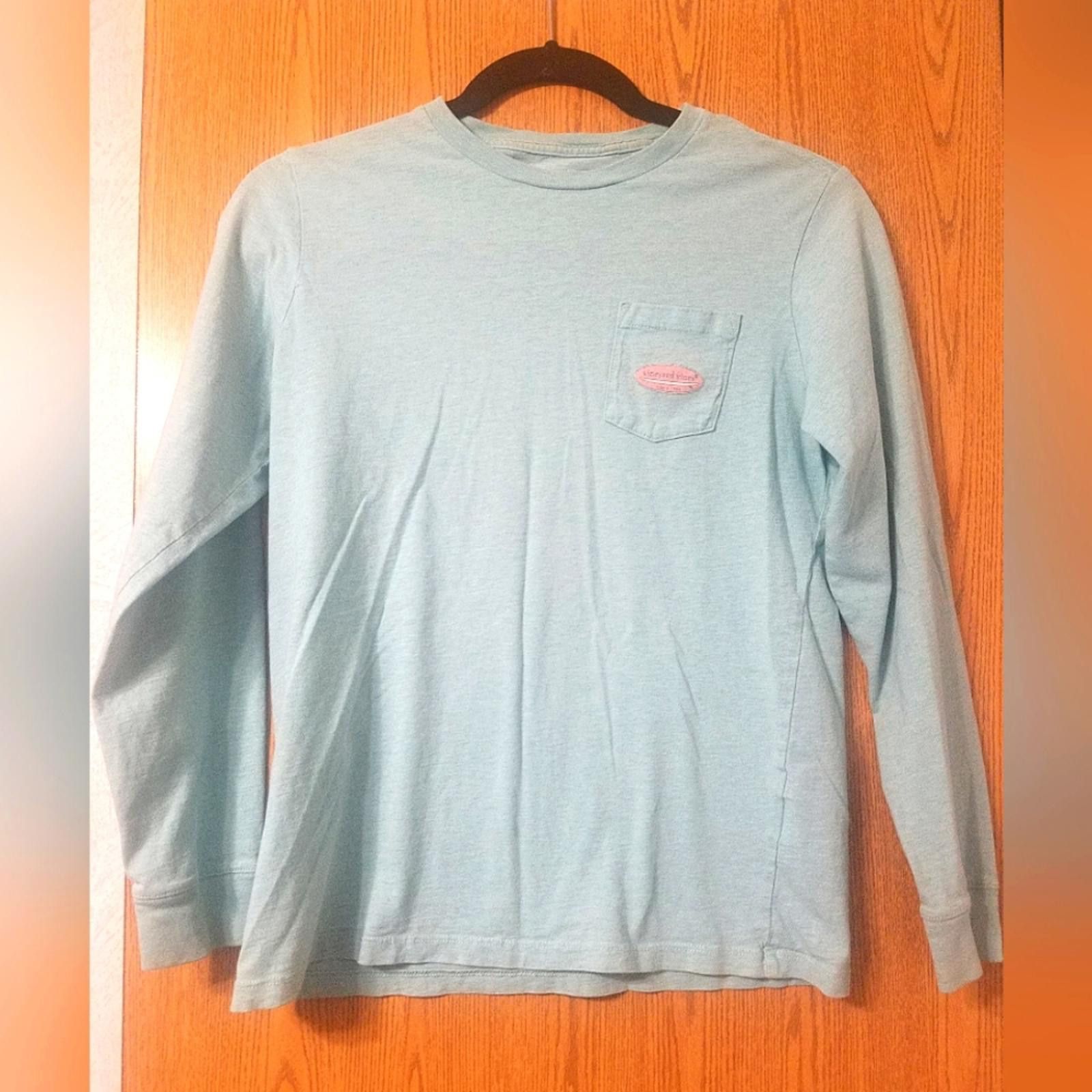 Vineyard Vines Vineyard Vines Light Blue Long Sleeve Shirt Size Medium Size US M / EU 48-50 / 2 - 1 Thumbnail