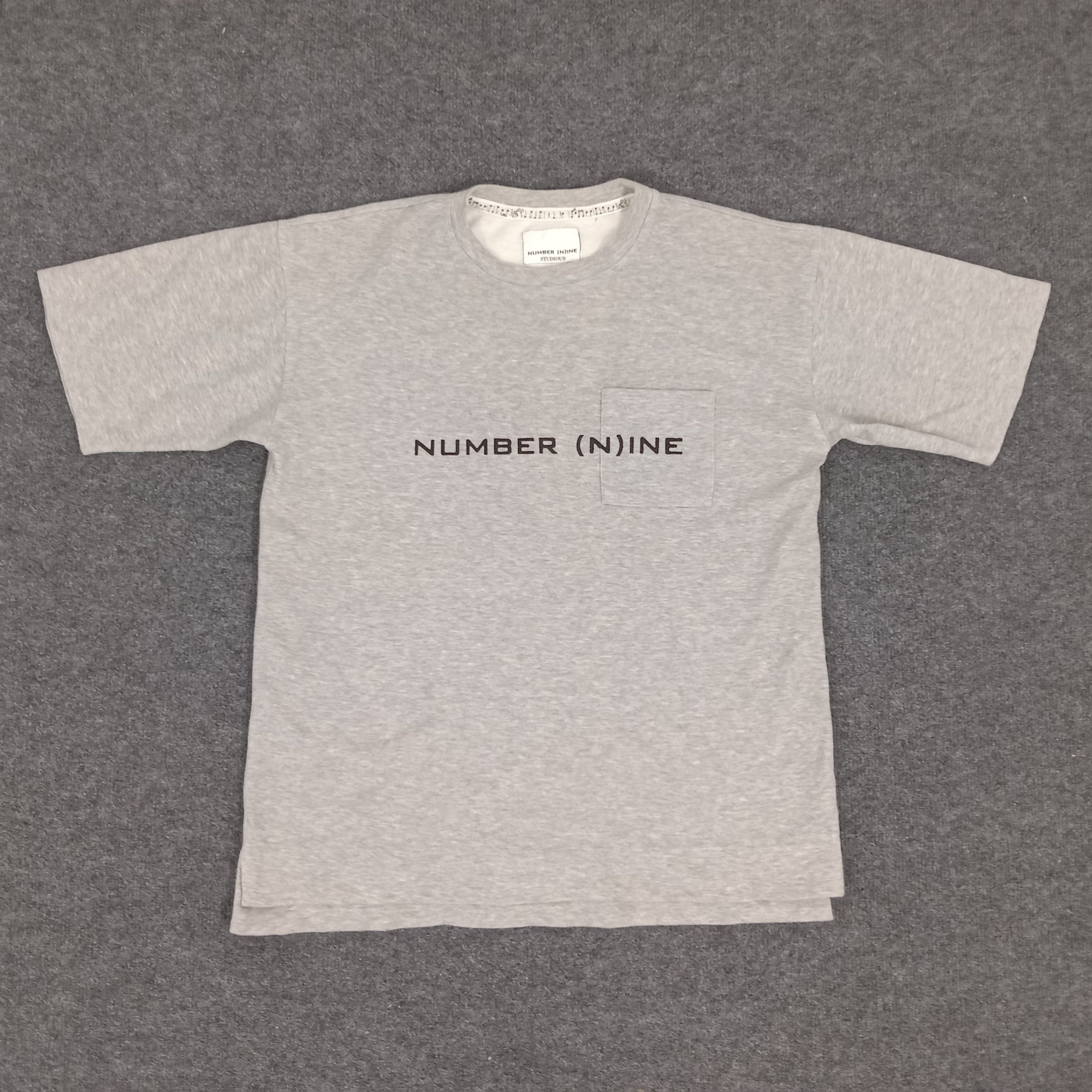 Japanese Brand Number (N)ine Japanese Brand Custom Art Tshirt Size US L / EU 52-54 / 3 - 1 Thumbnail