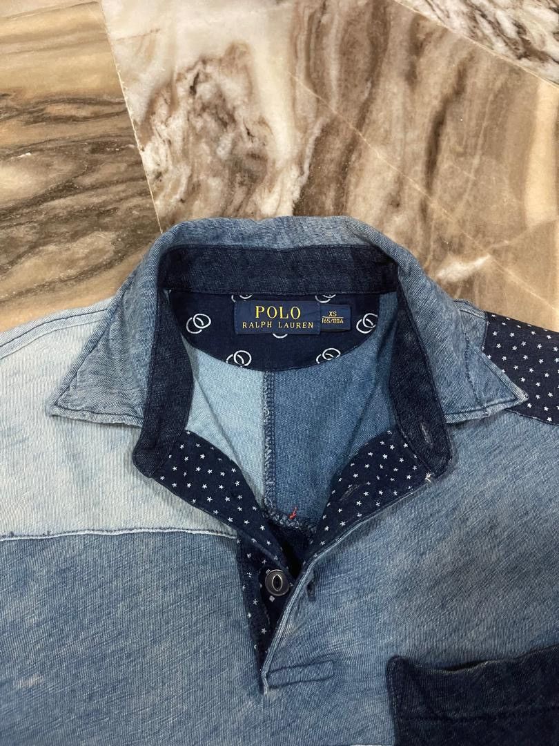 Polo Ralph Lauren Polo Ralph Lauren Indigo Patchwork Kapital Style Size US XS / EU 42 / 0 - 14 Thumbnail