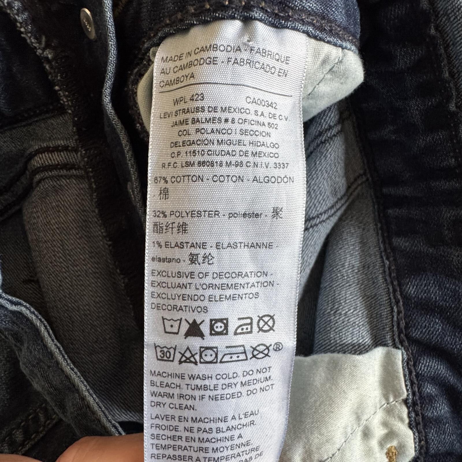Other Denizen from Levi's XS Denim Shortalls Overalls Size 26" / US 2 / IT 38 - 4 Thumbnail