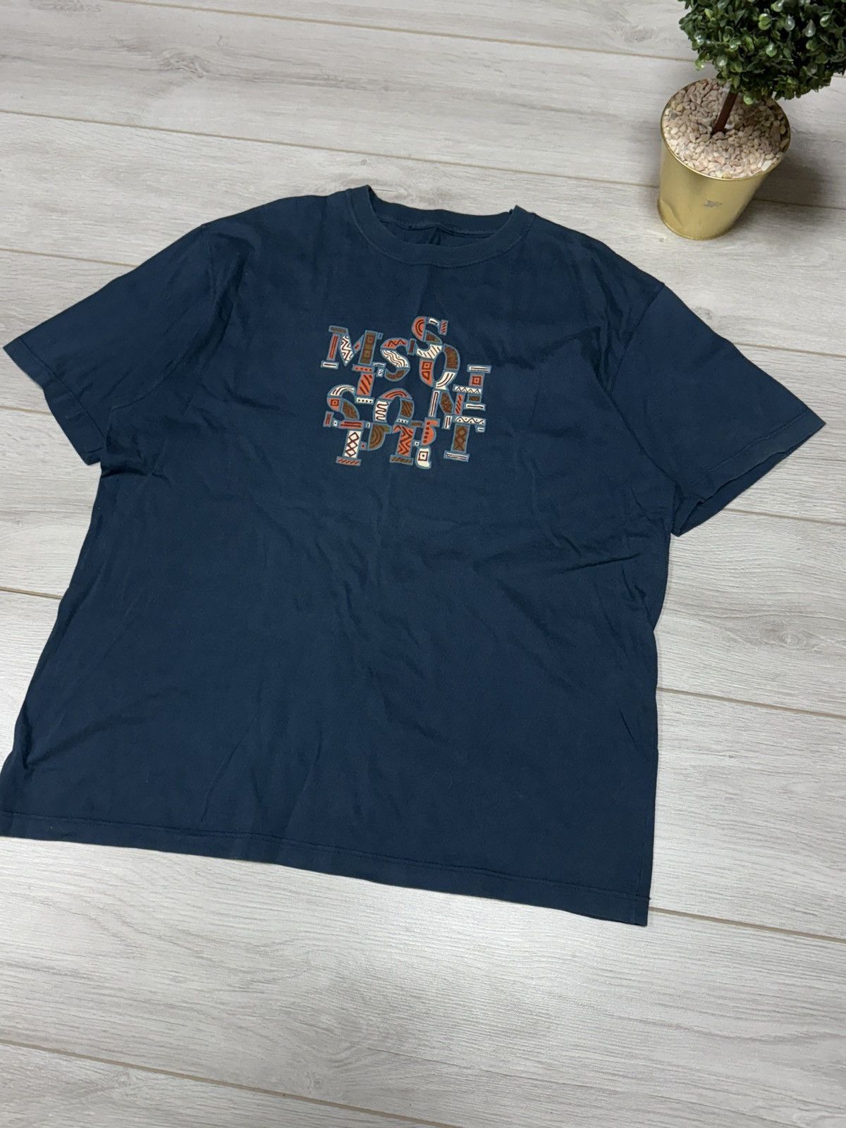 Missoni Missoni big logo print tee shirt sport Size US XL / EU 56 / 4 - 2 Thumbnail