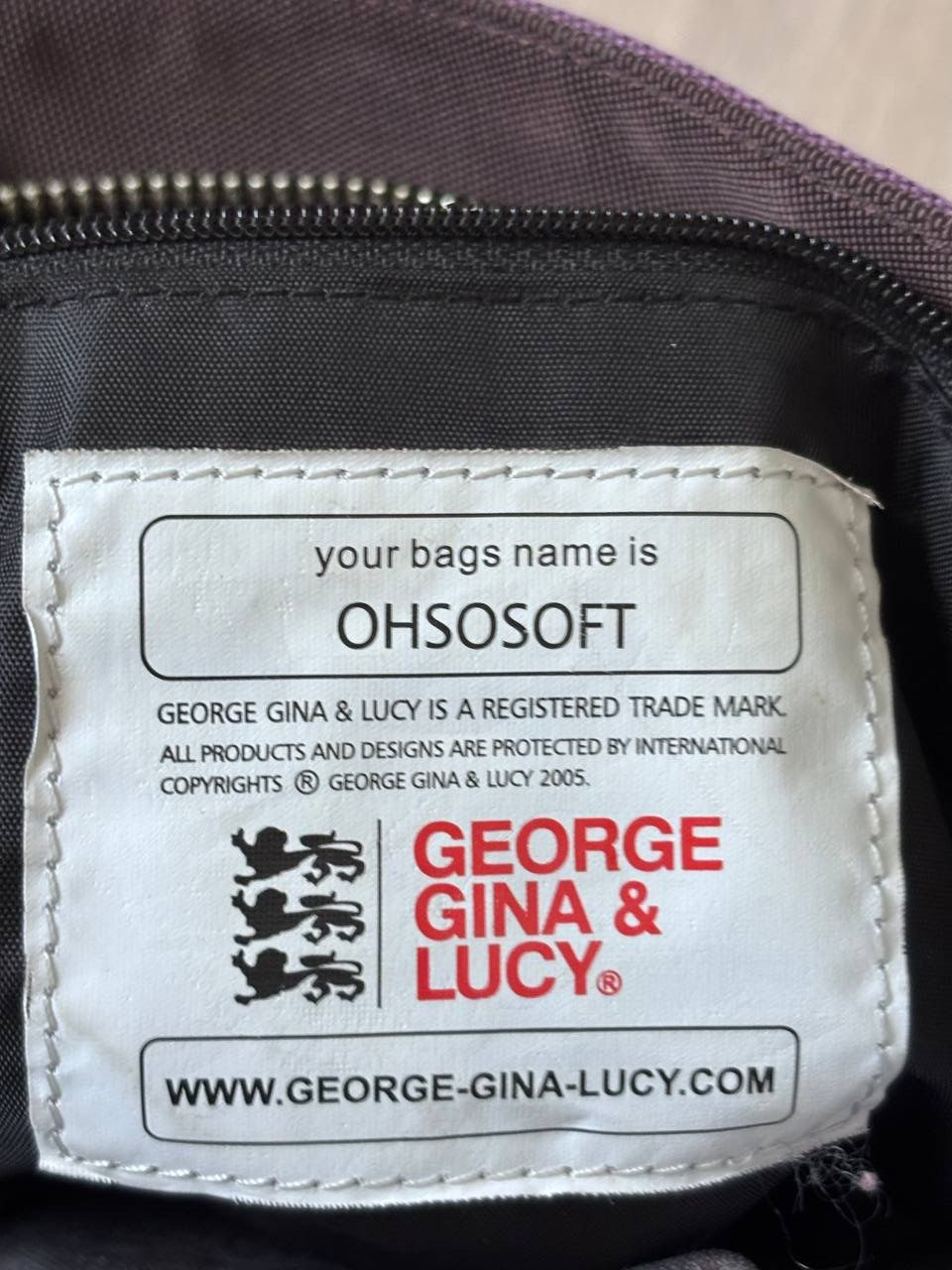 Japanese Brand Vintage GGL Ohsosoft bag 90s Size ONE SIZE - 5 Thumbnail