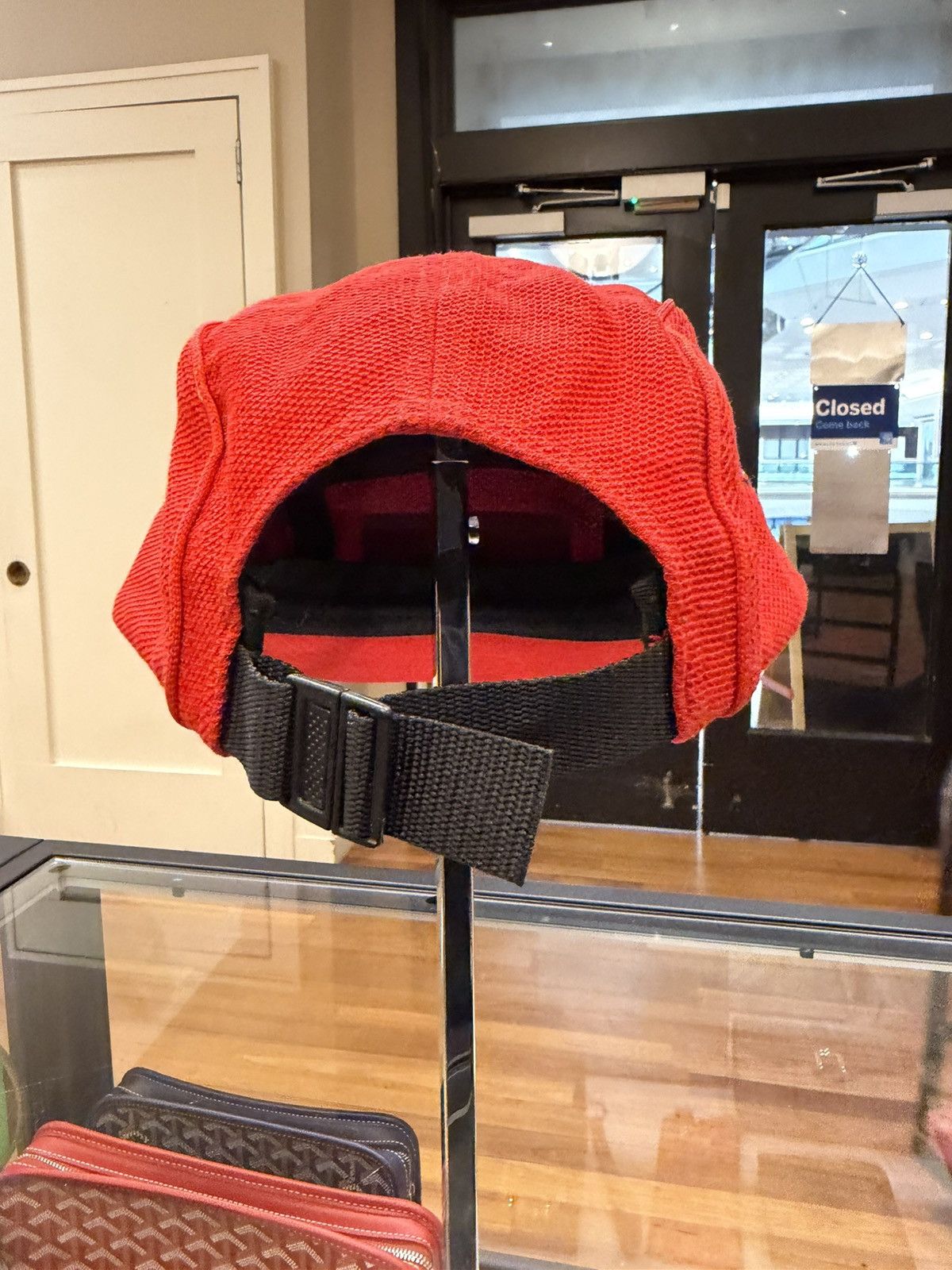 Supreme Supreme SS19 Pique Piping Camp Cap- Red Size ONE SIZE - 2 Thumbnail