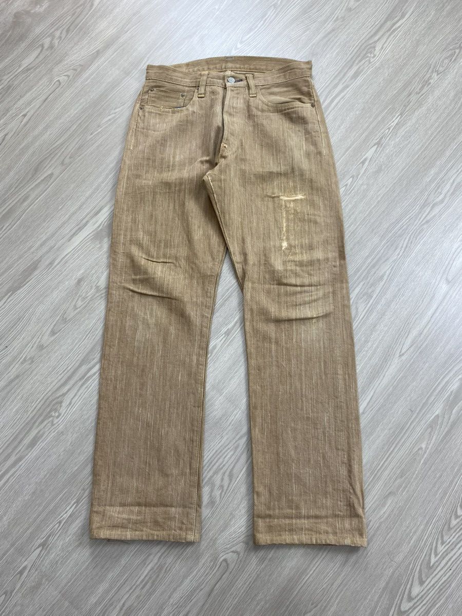 Sugar Cane Vintage Sugar Cane Okinawa Selvedge Distressed Jeans Size US 30 / EU 46 - 2 Thumbnail