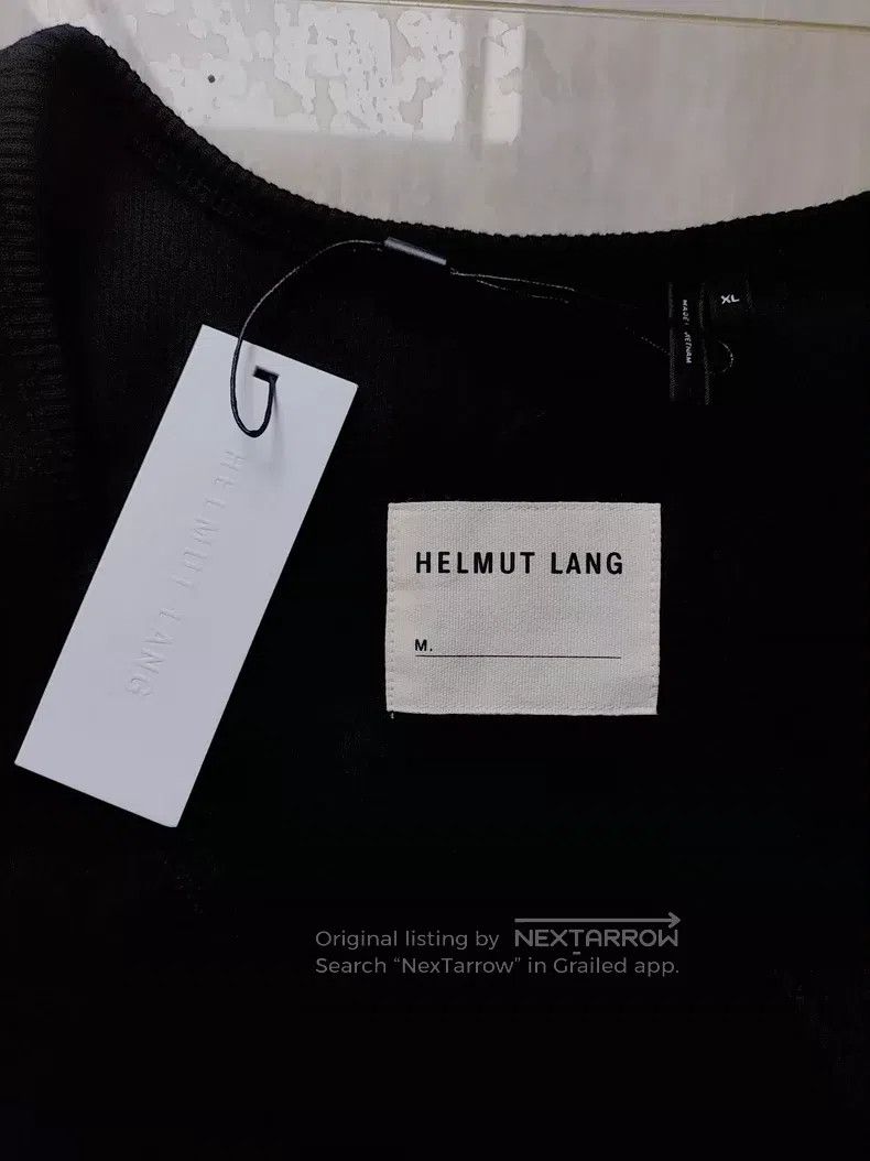 Helmut Lang HELMUT LANG Deconstructed Stretch Tank Top Size US XL / EU 56 / 4 - 6 Thumbnail