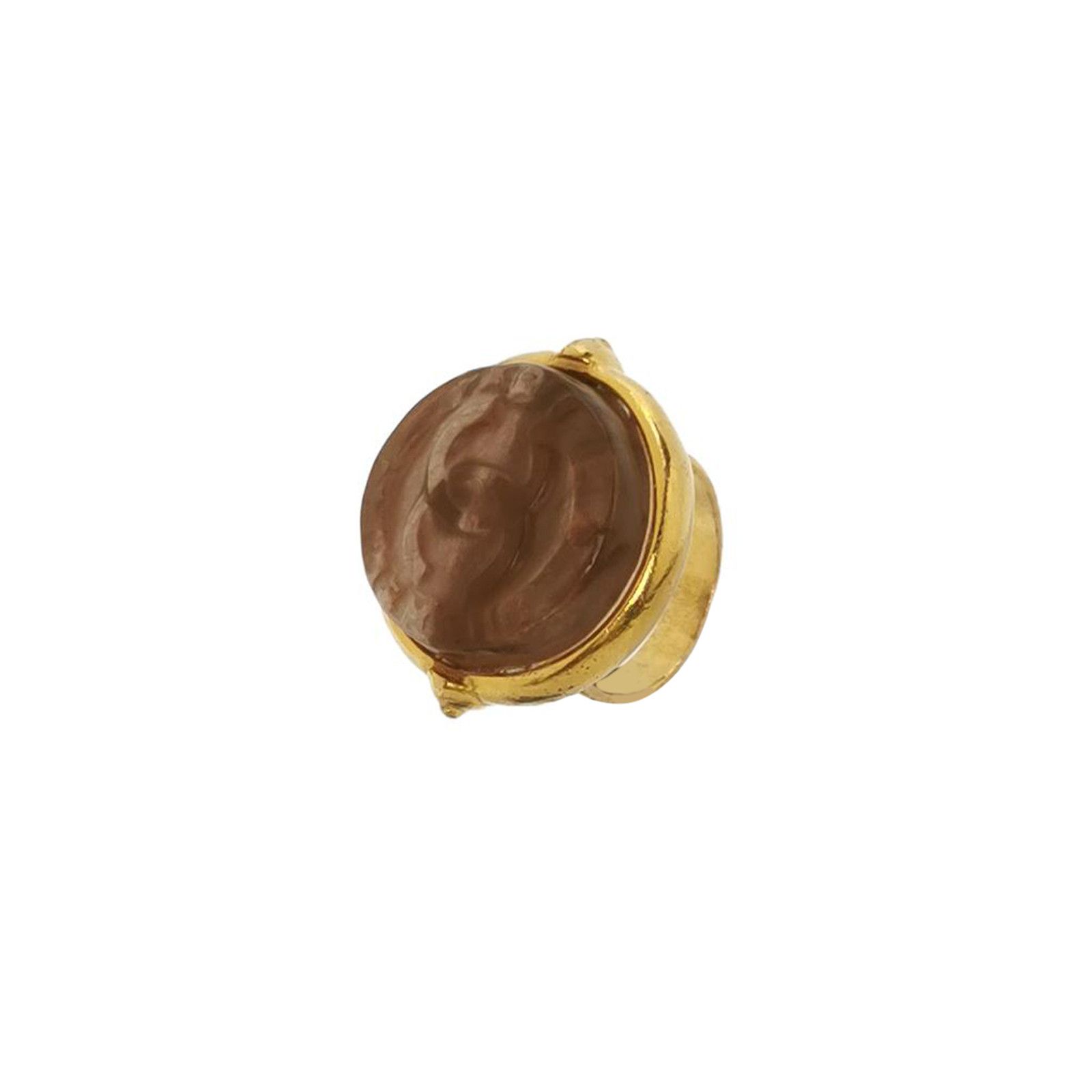 Chanel Chanel Double C Vintage Ring Size 13 -z2505 Size ONE SIZE - 1 Thumbnail