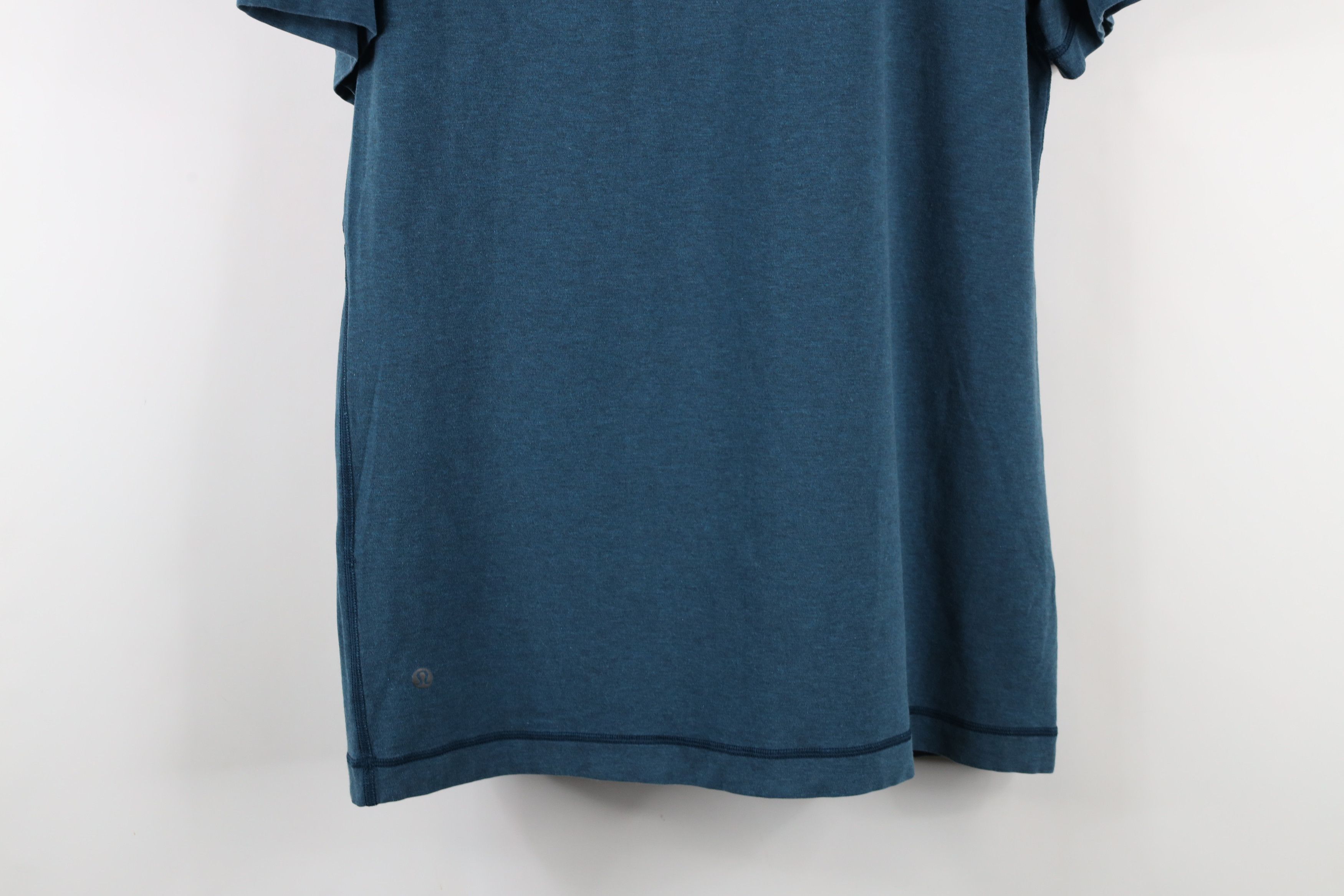 Lululemon × Vintage Lululemon Architect House Geometric Running Gym T-Shirt Teal Size US L / EU 52-54 / 3 - 10 Thumbnail