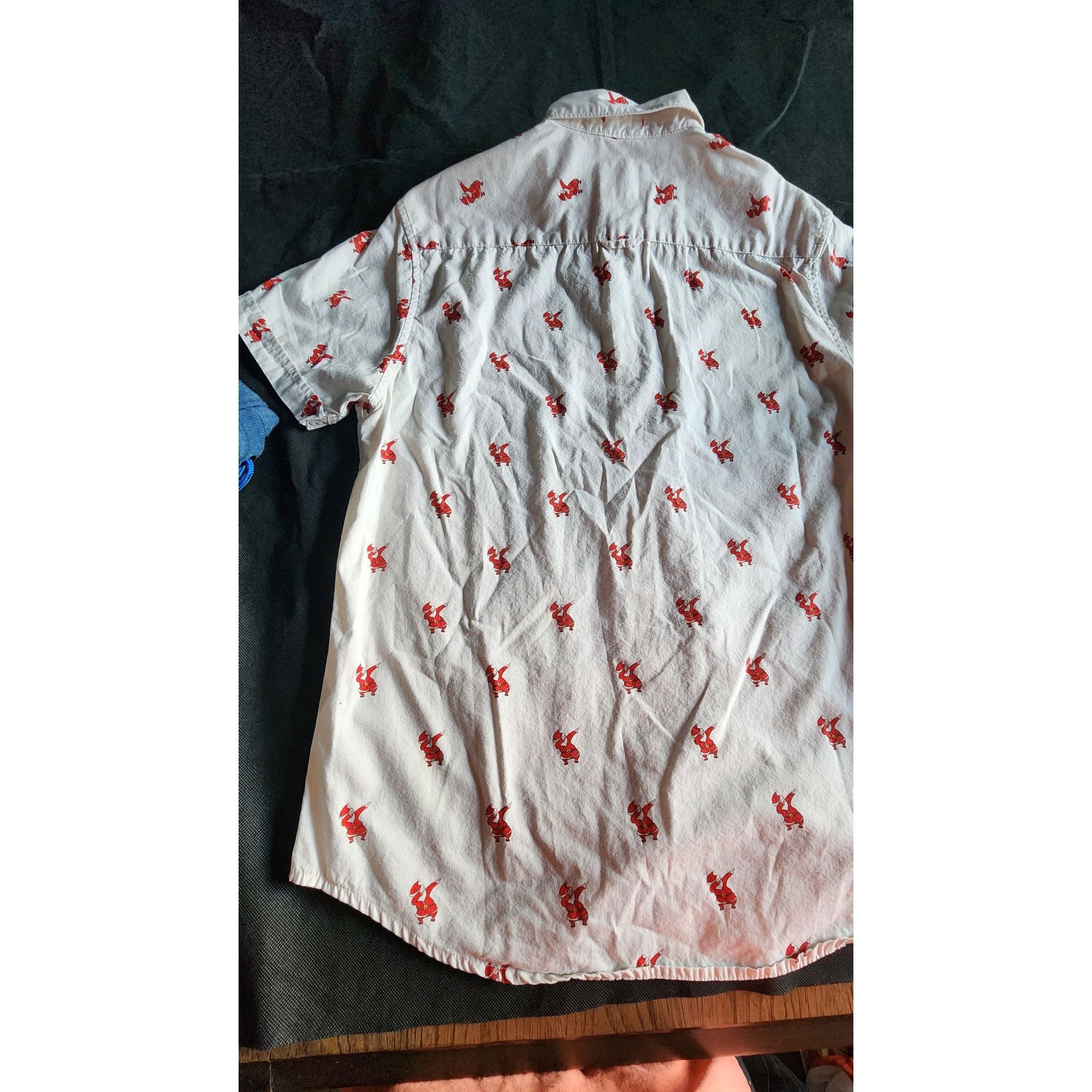 Other Mens Medium Button Down Shirt Dabbing Santa's Christmas Holi Size US M / EU 48-50 / 2 - 11 Thumbnail