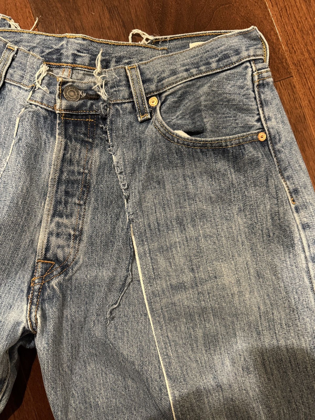 Old Park Old Park x Minedenim Rebuild Baggy Jeans Size US 30 / EU 46 - 2 Thumbnail