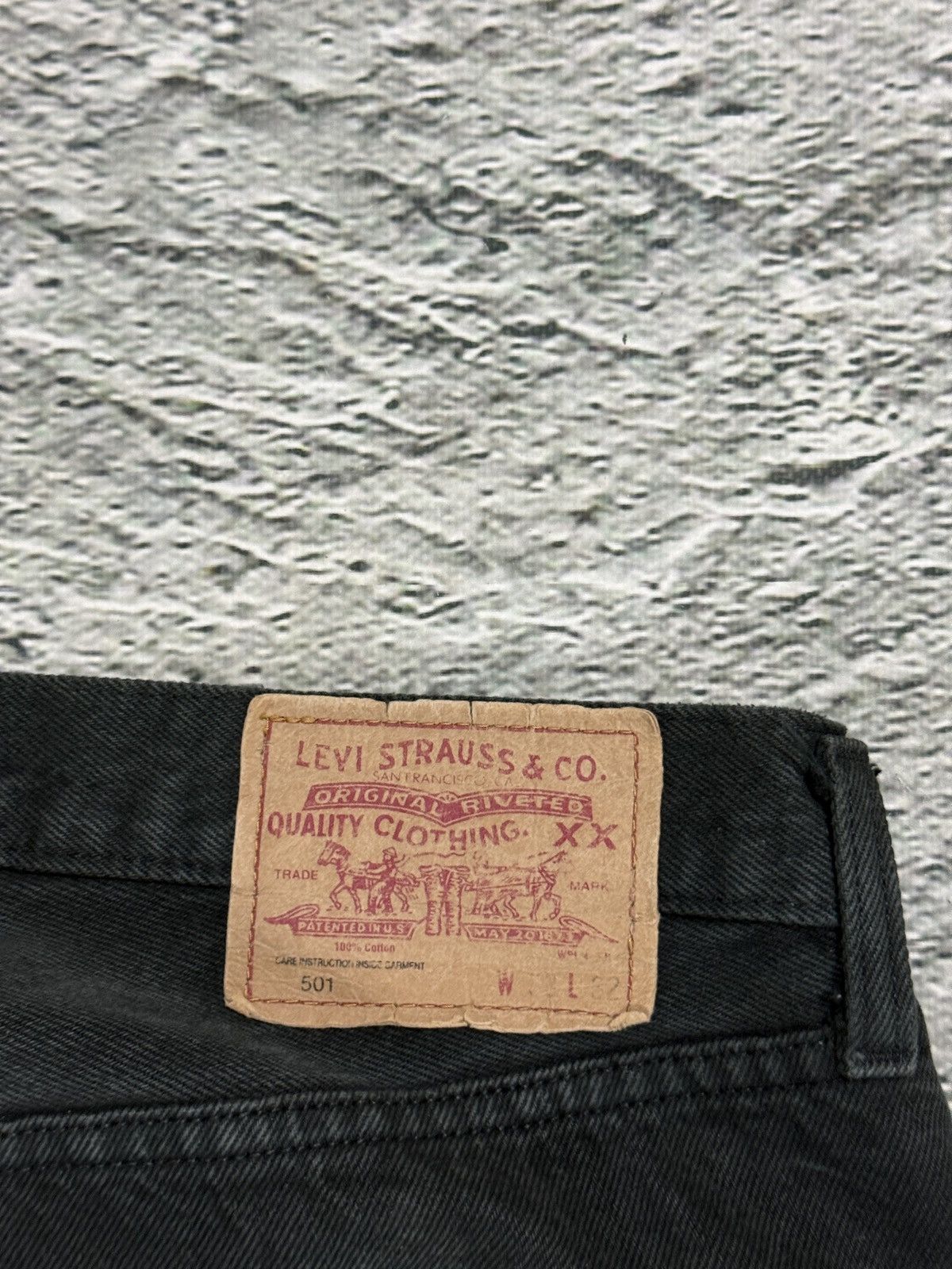 Levi's Levi’s 501 vintage black jeans denim pants made in USA Size US 33 - 5 Thumbnail