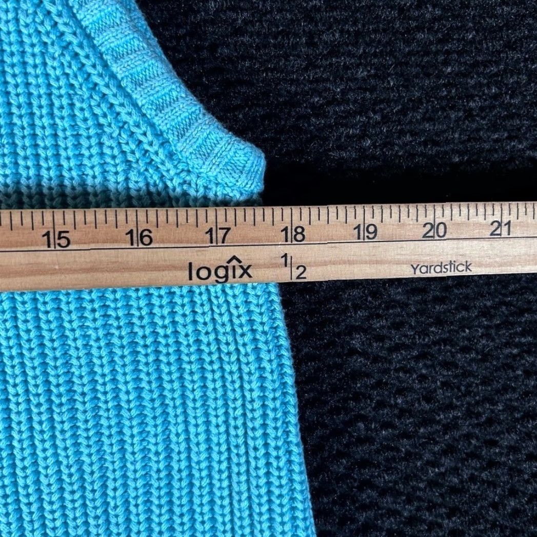 Vintage VINTAGE 525 america Blue Ribbed Knit Tank Top Women M Sleeveless Tank Top Ribbed Knit Summer Casual Size M / US 6-8 / IT 42-44 - 4 Thumbnail
