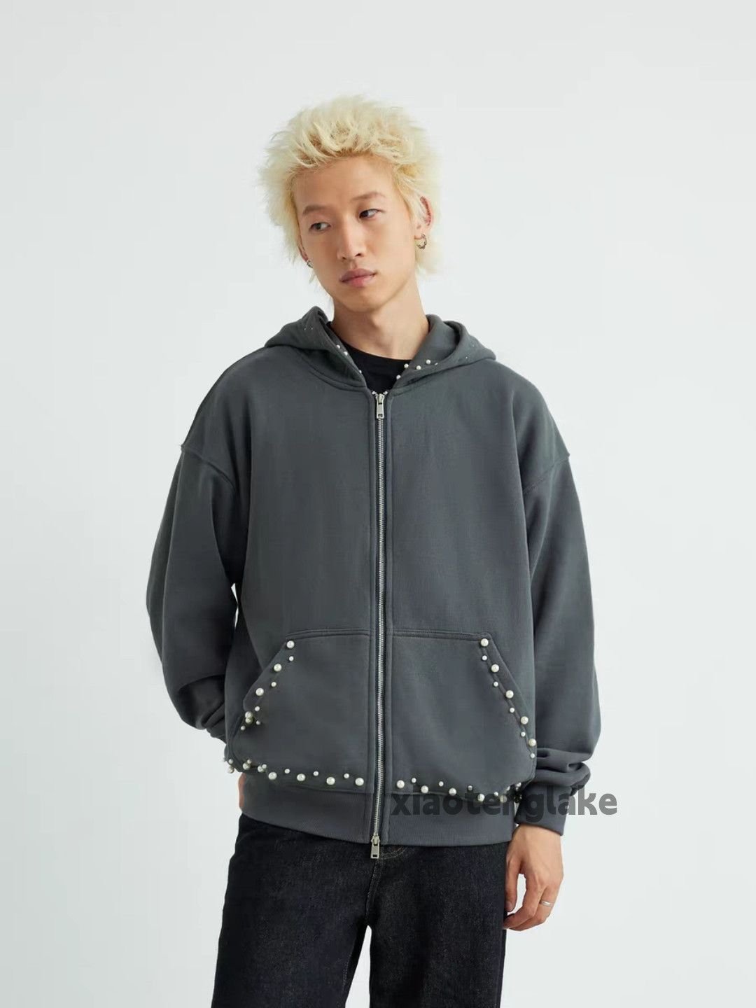 Vintage Utility loose baggy skate hiphop punk grunge hoodie Size US S / EU 44-46 / 1 - 4 Thumbnail