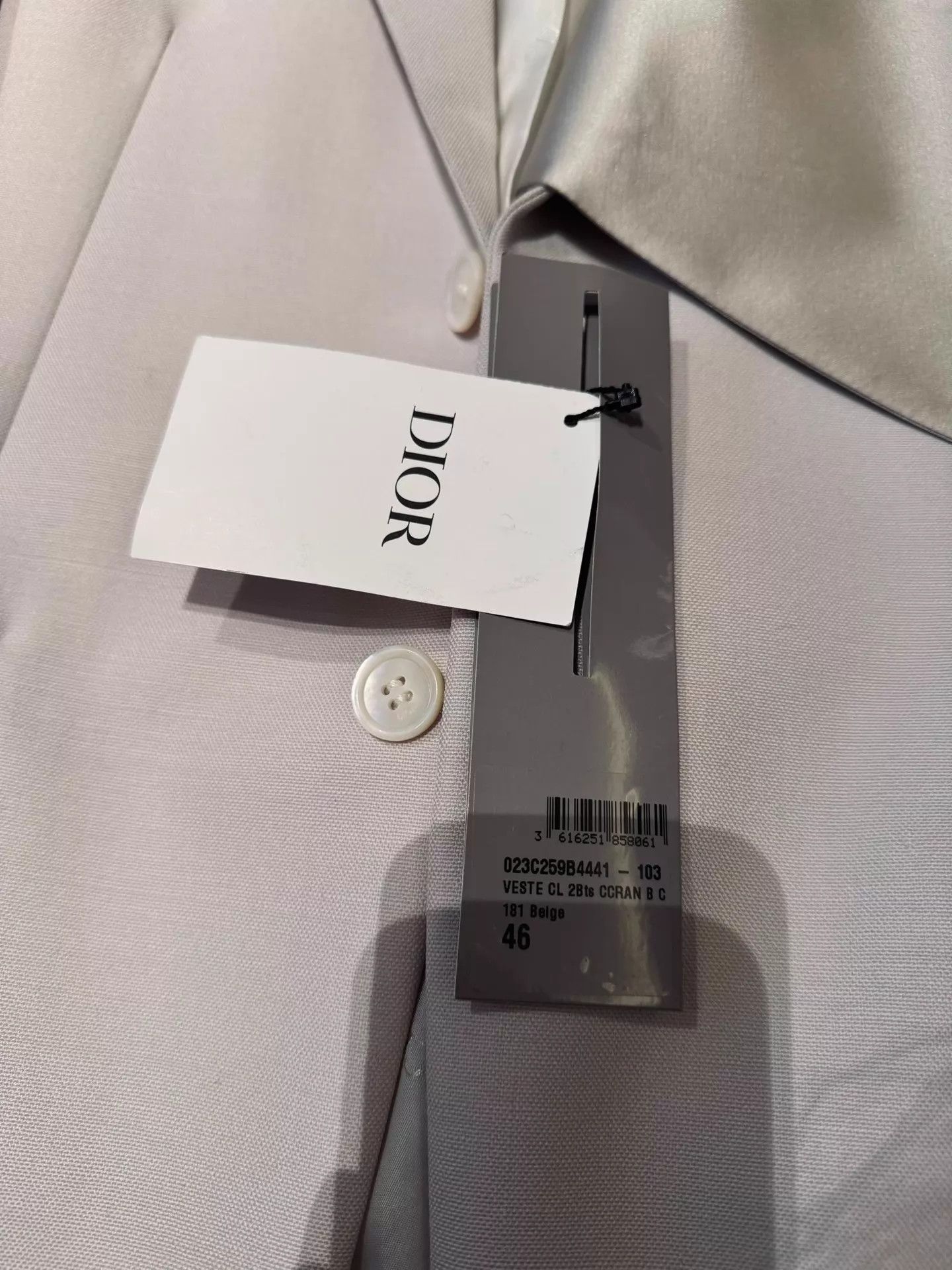 Dior Dior 20SS Unisex Satin Runway Suit Jacket Size US S / EU 44-46 / 1 - 4 Thumbnail