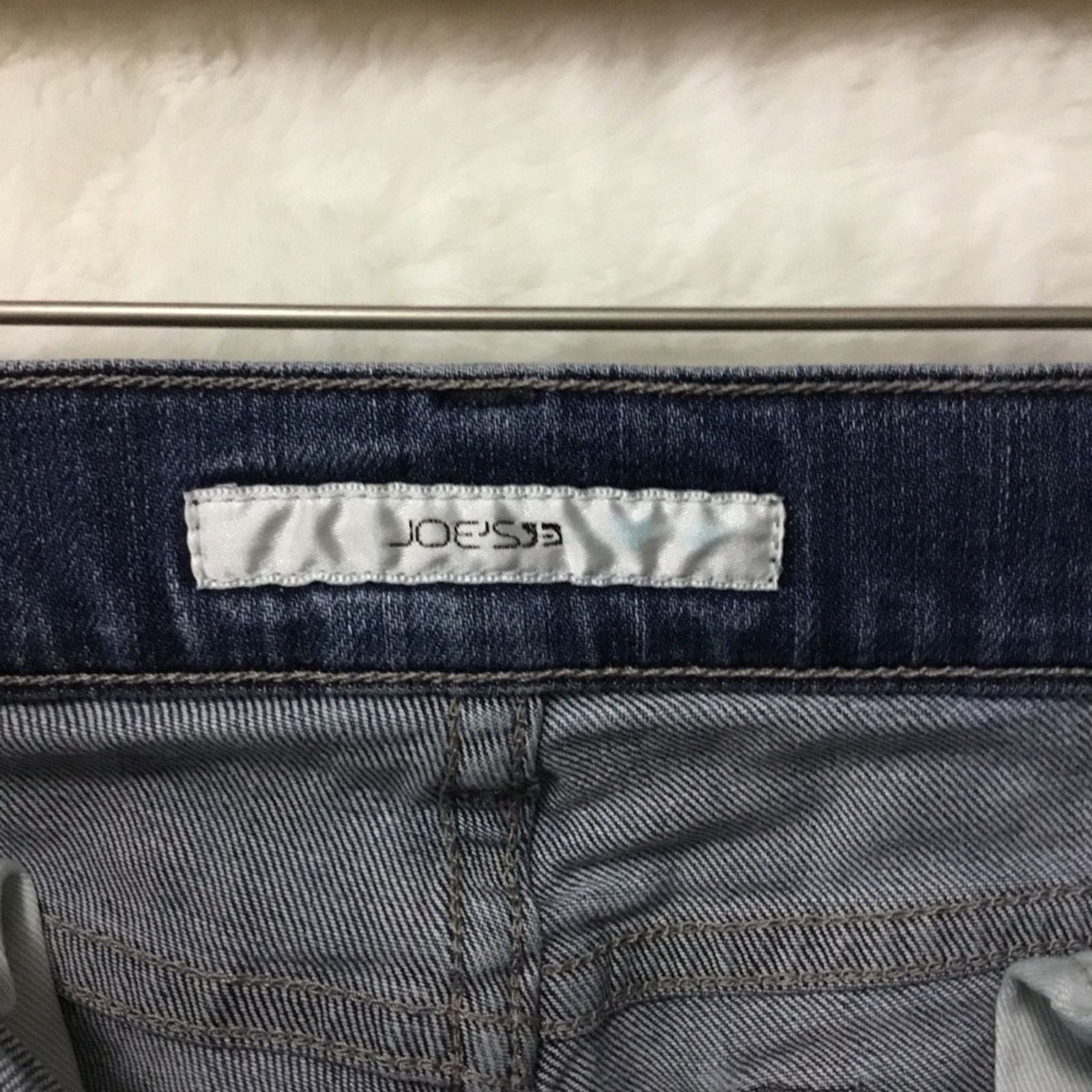 Joe's Joe's Blue Denim Cigarette Angle Jeans Size 28" / US 6 / IT 42 - 10 Thumbnail
