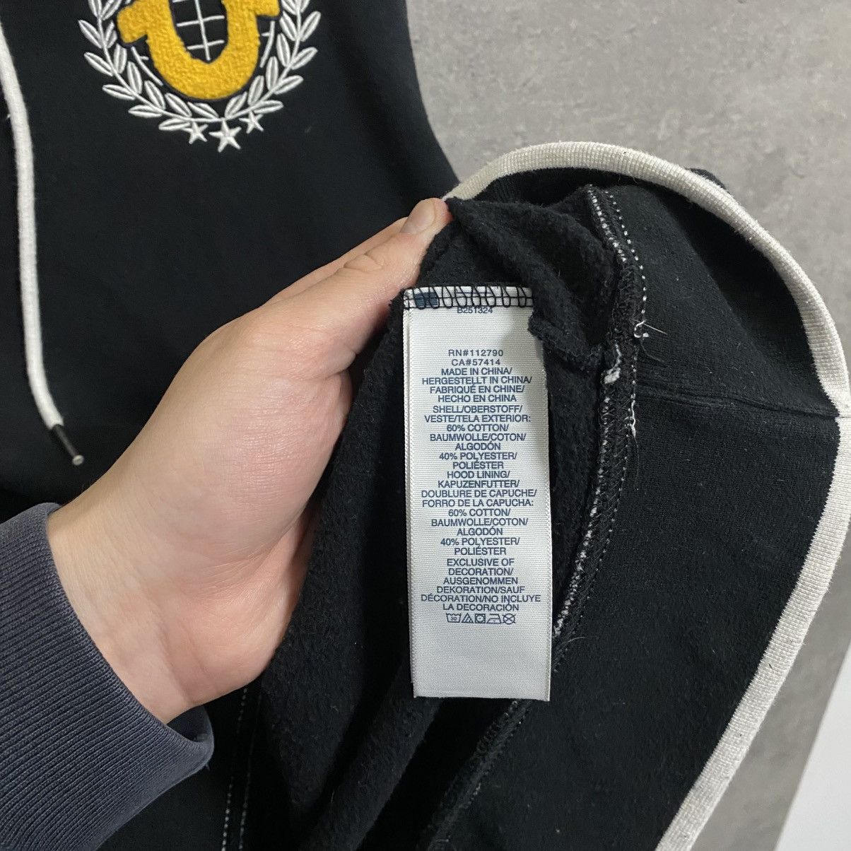 True Religion True Religion Hoodie Big Logo Size US XL / EU 56 / 4 - 12 Thumbnail