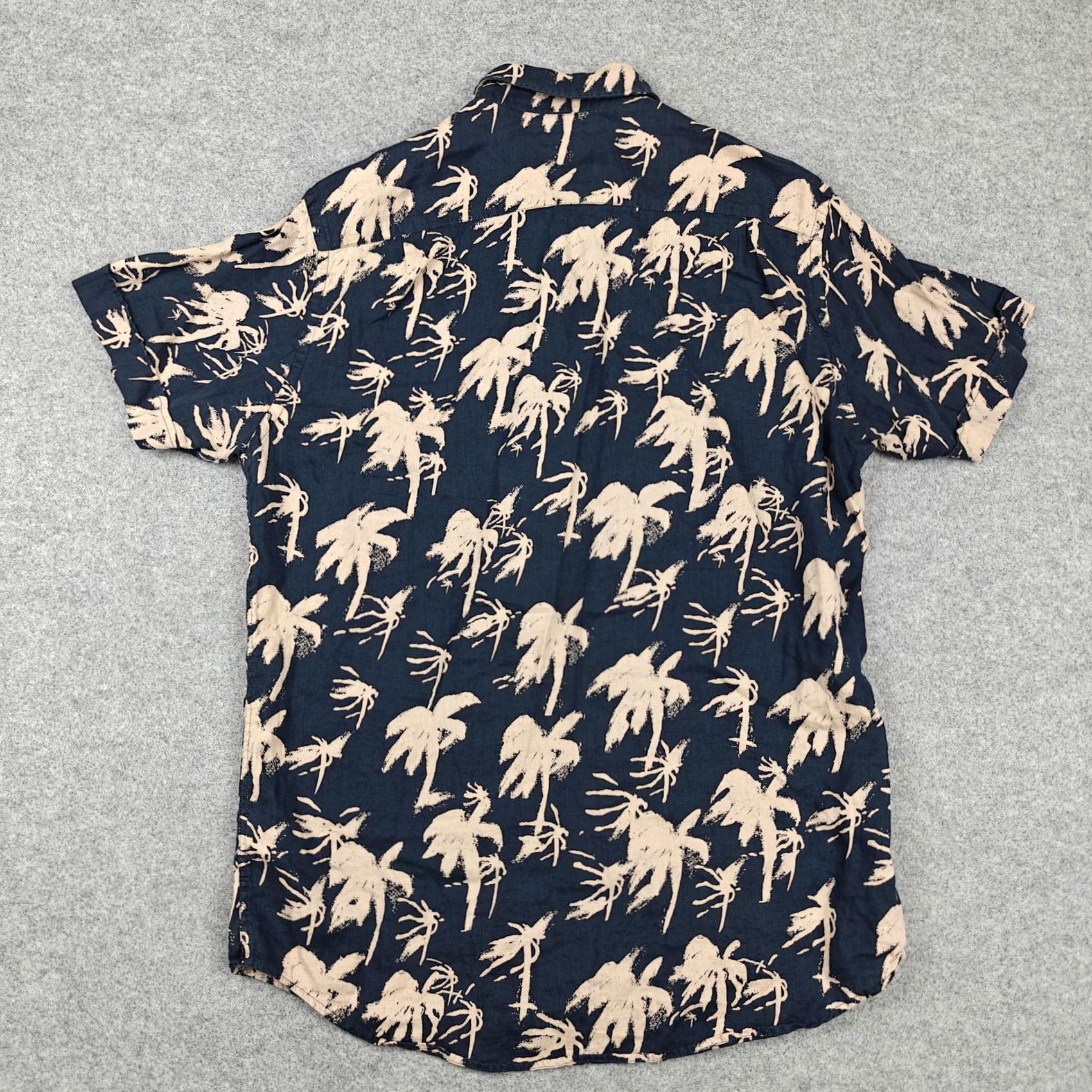 Rodd & Gunn Rodd & Gunn Shirt Mens L Blue Palm Tree Linen Short Sleeve Button Up Casual Size US L / EU 52-54 / 3 - 5 Thumbnail