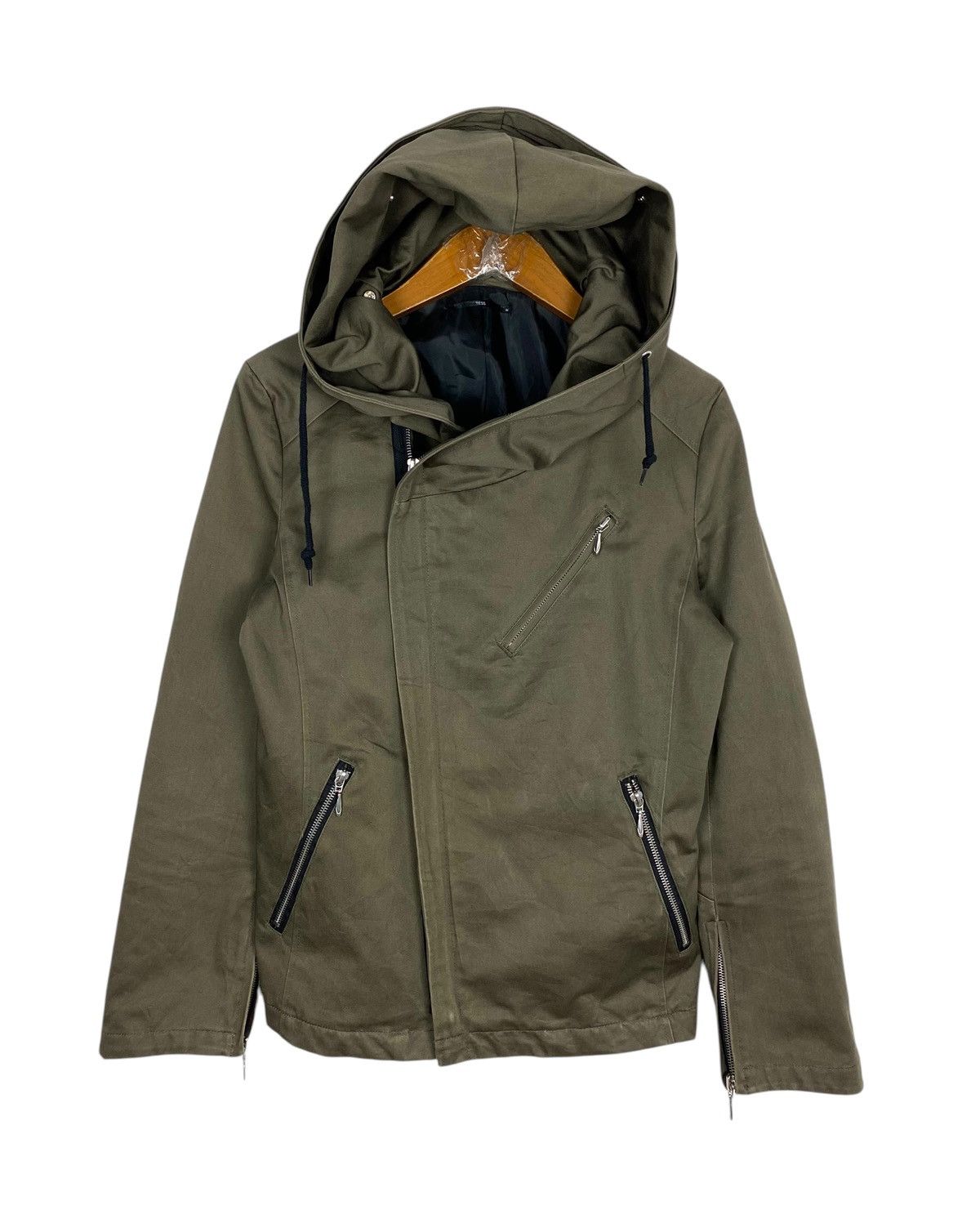 Japanese Brand Rare‼️ Tess Asymmetrical Hoodie Jacket Size XS / US 0-2 / IT 36-38 - 5 Thumbnail