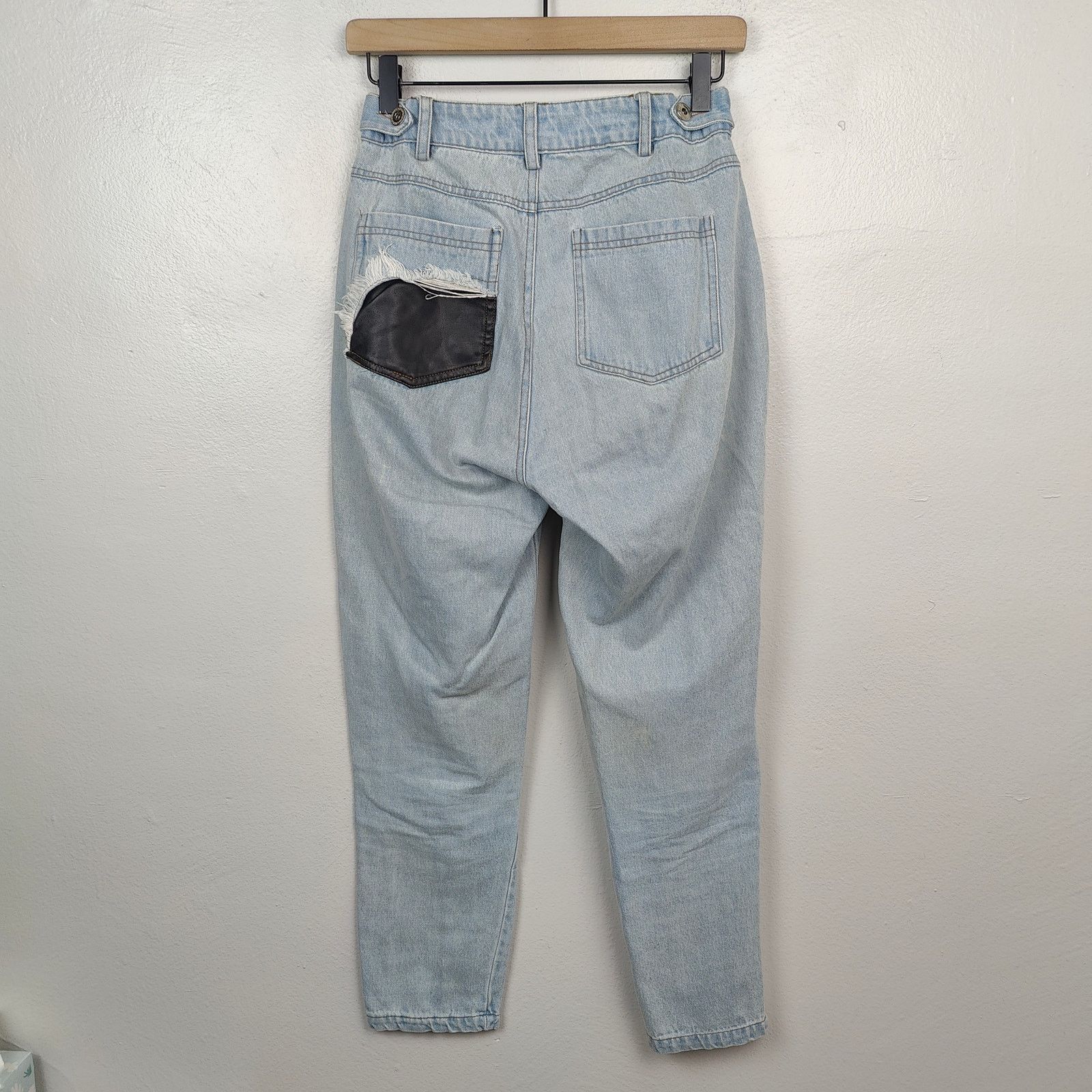 Other Maniere De Voir Straight Jeans Womens 8 Zippered Size 30" / US 8 / IT 44 - 7 Thumbnail