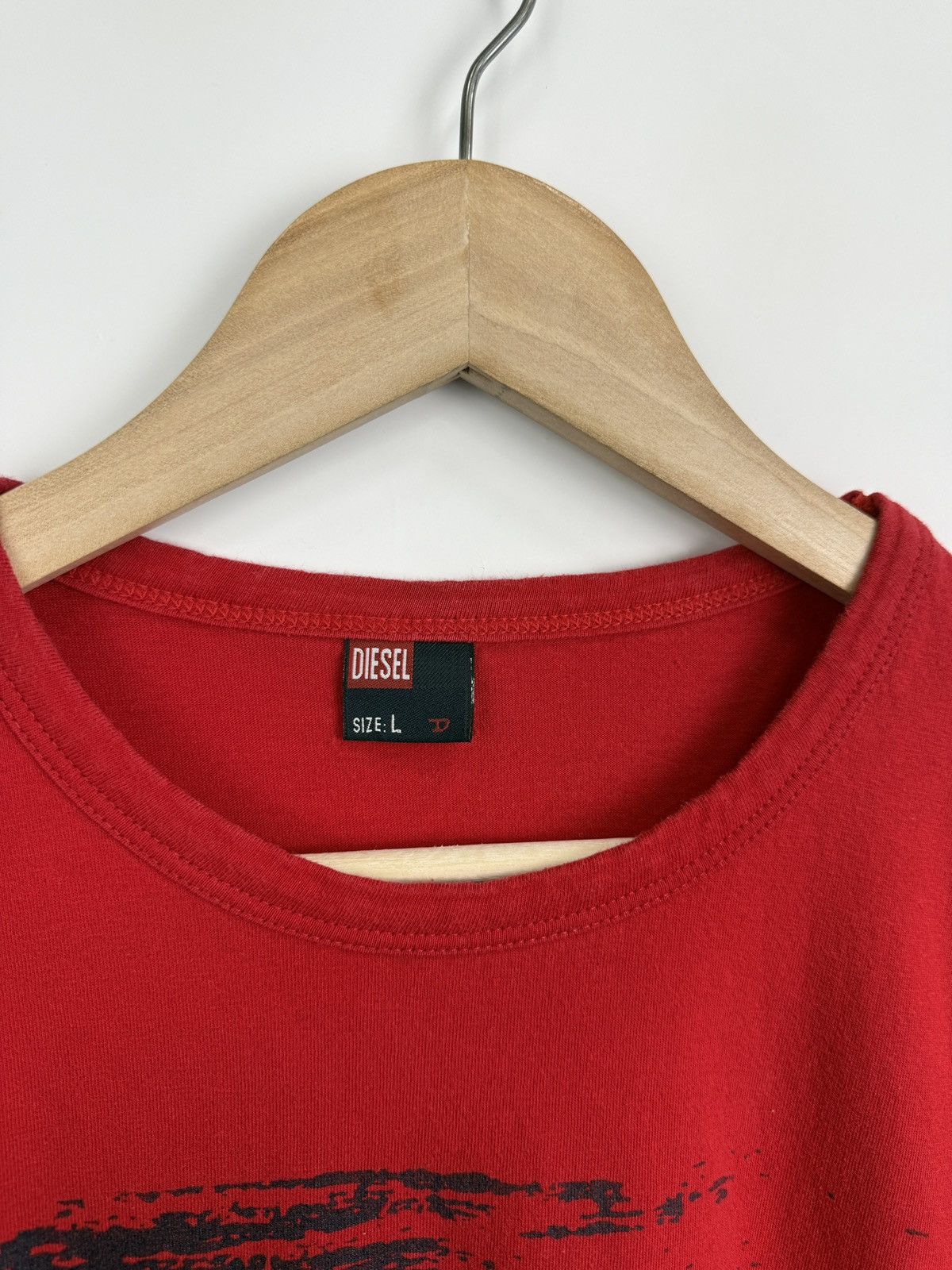 Diesel 🇺🇸 Vintage 90s Diesel Archive Art Big Logo T-Shirt Rare Retro Size US L / EU 52-54 / 3 - 5 Thumbnail