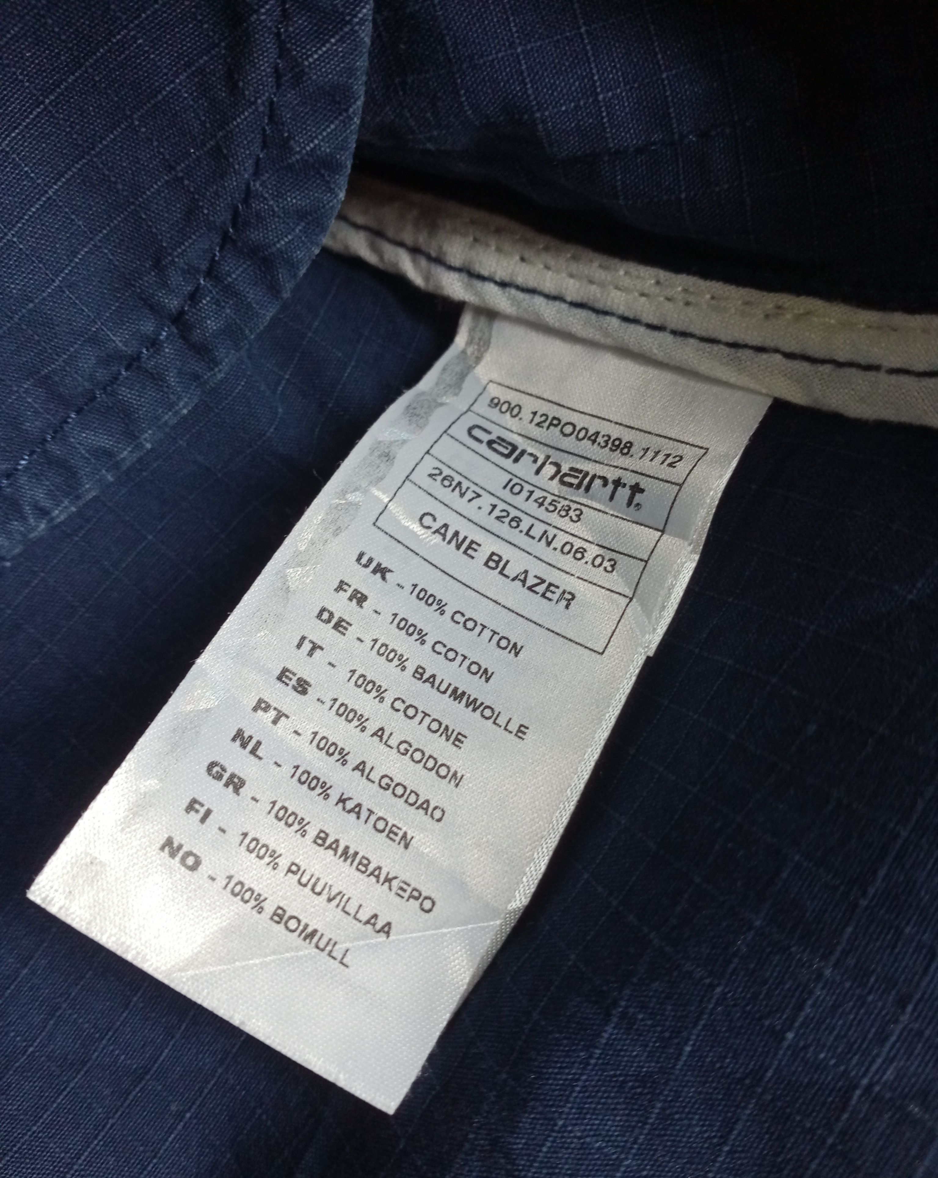 Carhartt Wip × Vintage Carhartt Work In Progress Cane Blazer Size US M / EU 48-50 / 2 - 6 Thumbnail