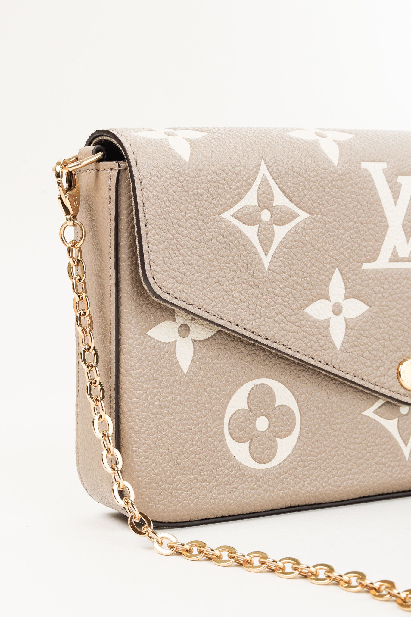 Louis Vuitton Louis Vuitton Félicie Pochette Monogram Empreinte Leather Size ONE SIZE - 7 Thumbnail
