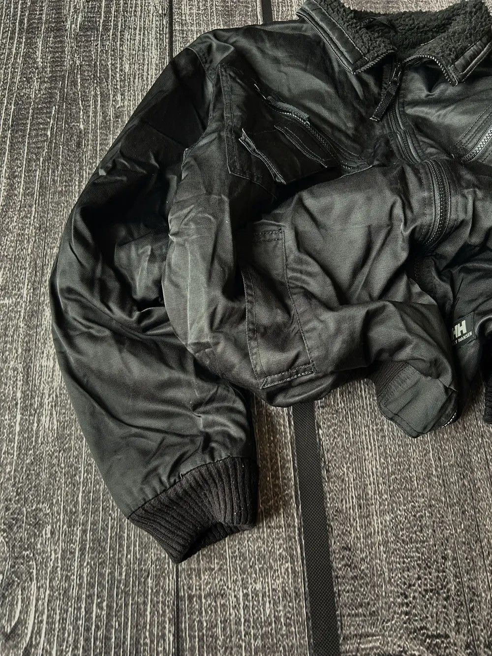 Hysteric Glamour × Japanese Brand VTG Rick Owens Opium Style Real Heavy Bomber Jacket 90s Size US M / EU 48-50 / 2 - 2 Thumbnail