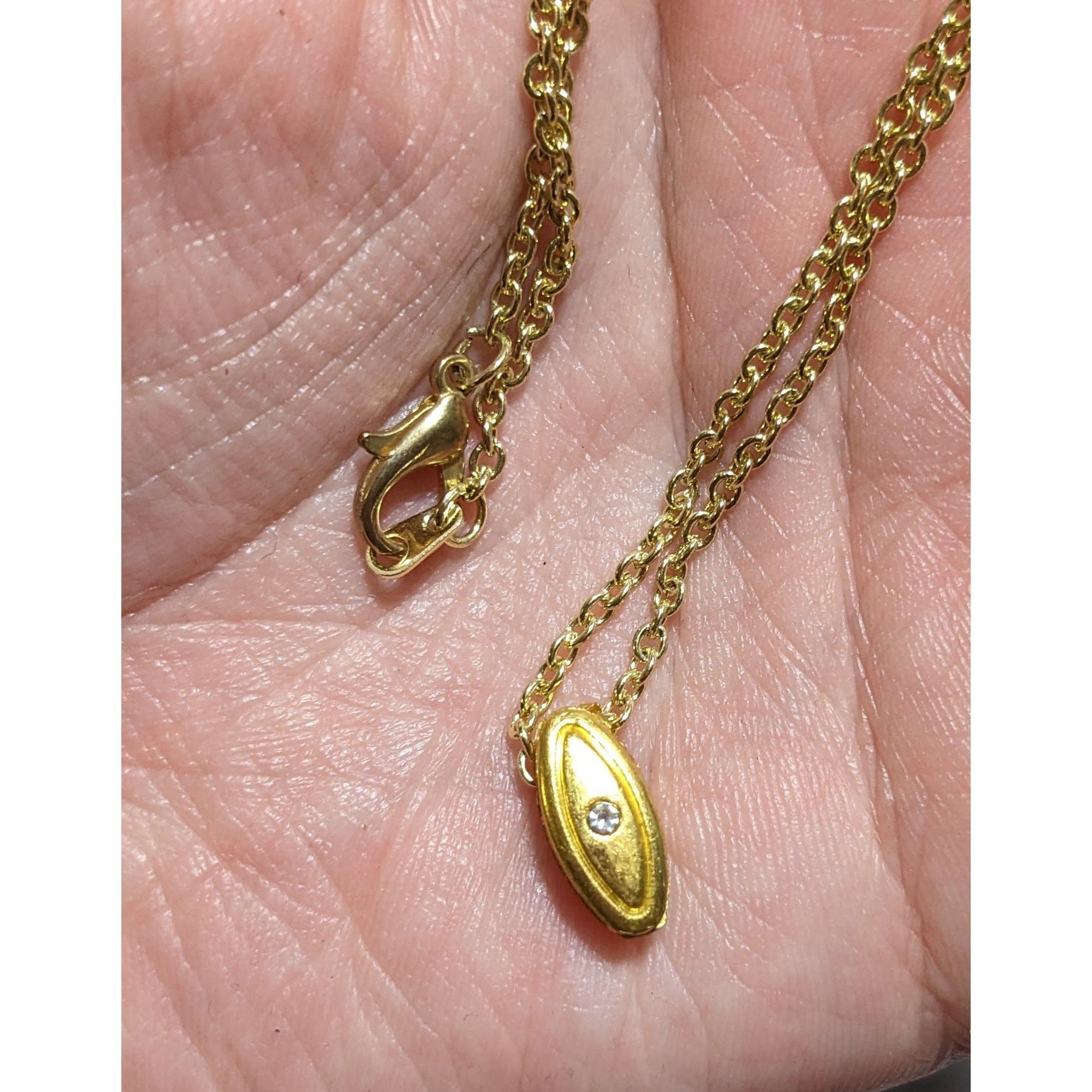 Other Minimalist Gold Pendant Necklace Size ONE SIZE - 18 Thumbnail