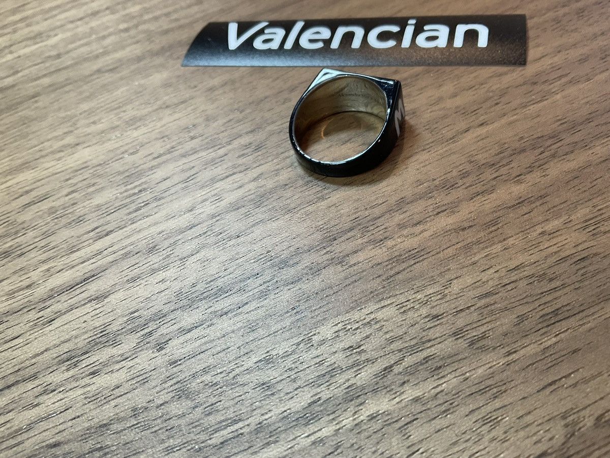 Alexander McQueen Alexander McQueen graffiti ring Size ONE SIZE - 4 Thumbnail