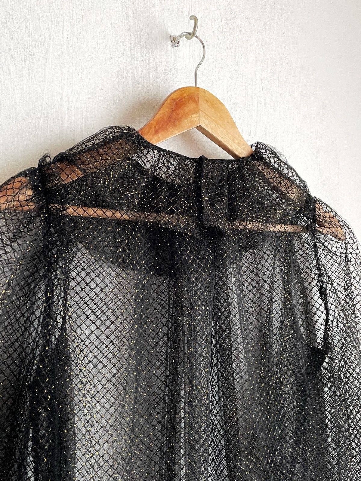 Dolce & Gabbana NWT Dolce & Gabbana Glitter Mesh Women’s Blouse, Size 38 Size XS / US 0-2 / IT 36-38 - 8 Thumbnail